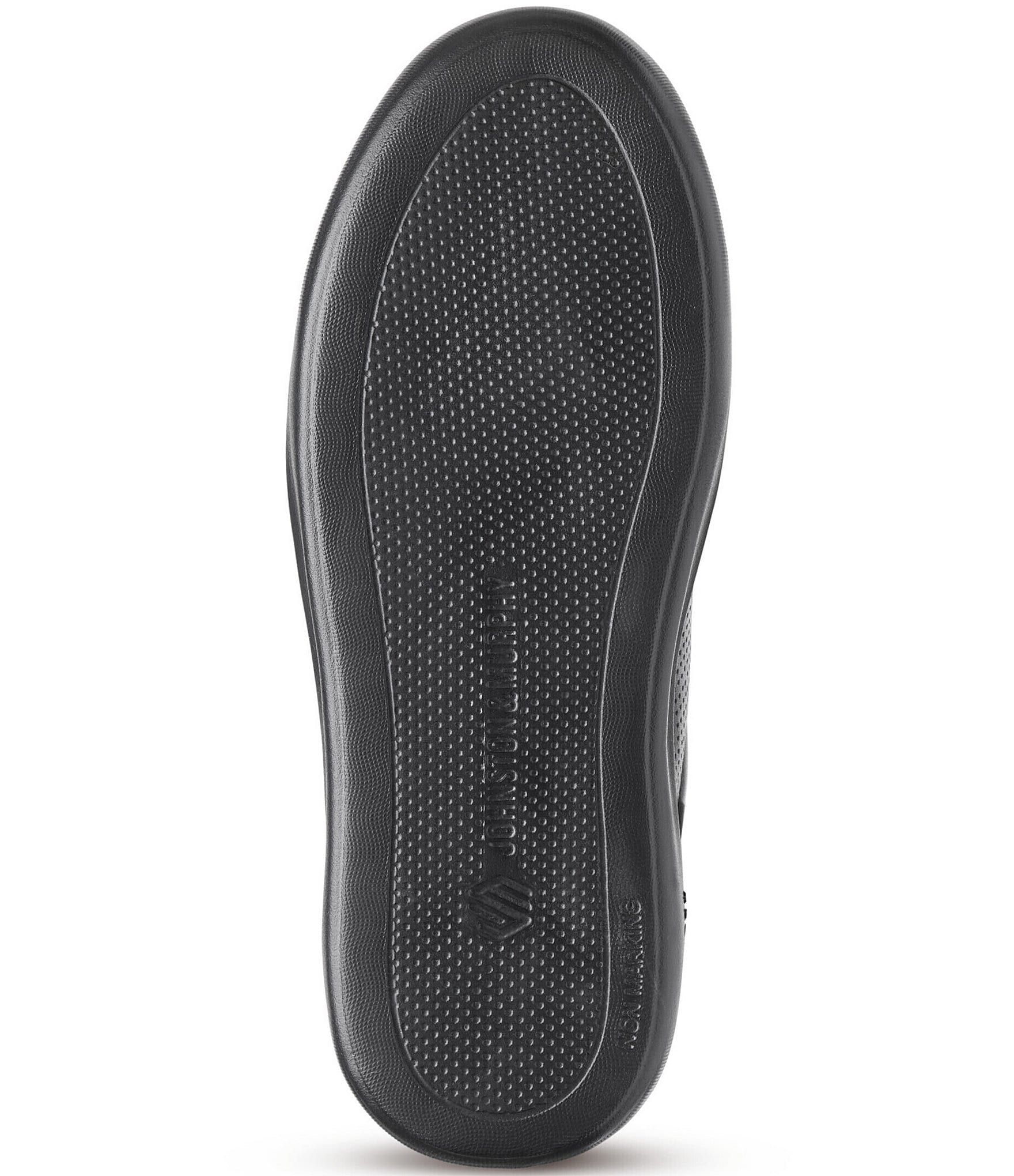 Johnston & Murphy Boys' Anders Leather Stretch Lace Sneakers (Youth)