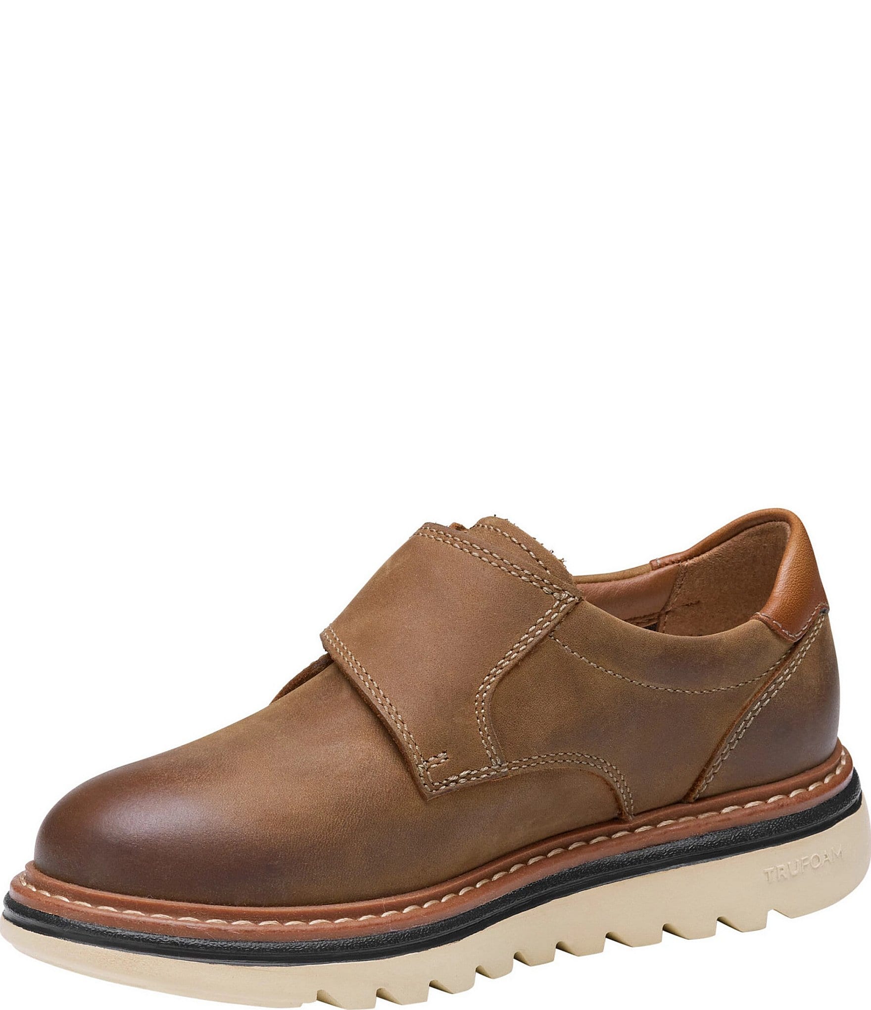 Johnston & Murphy Boy's Braxton Hook-and-Loop Oxfords (Toddler)