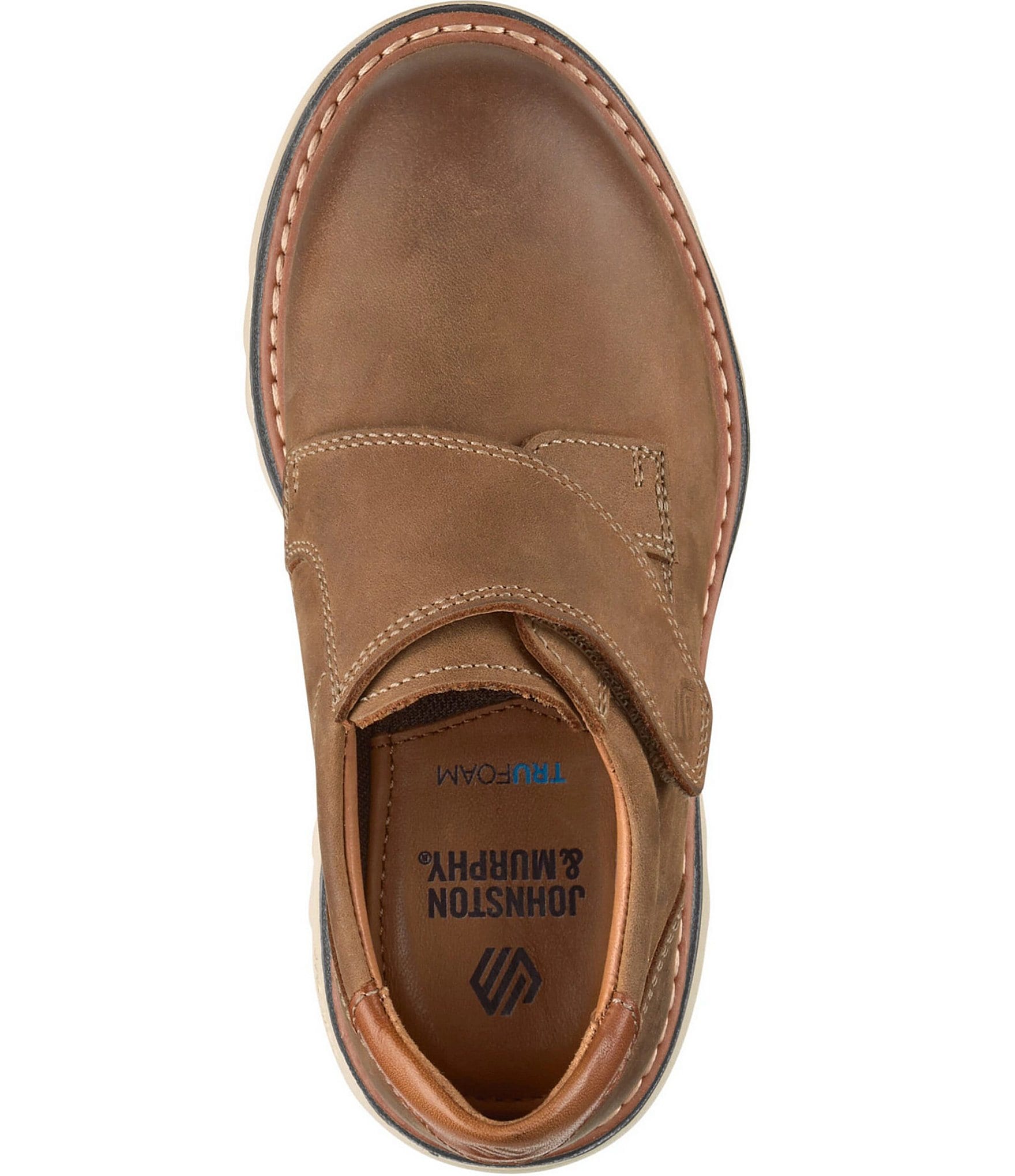 Johnston & Murphy Boy's Braxton Hook-and-Loop Oxfords (Toddler)