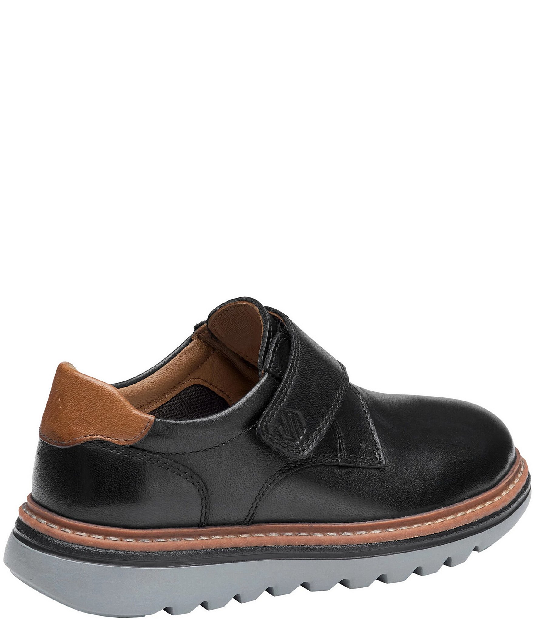Johnston & Murphy Boys' Braxton Plain-Toe Alternative Closure Oxfords (Infant)