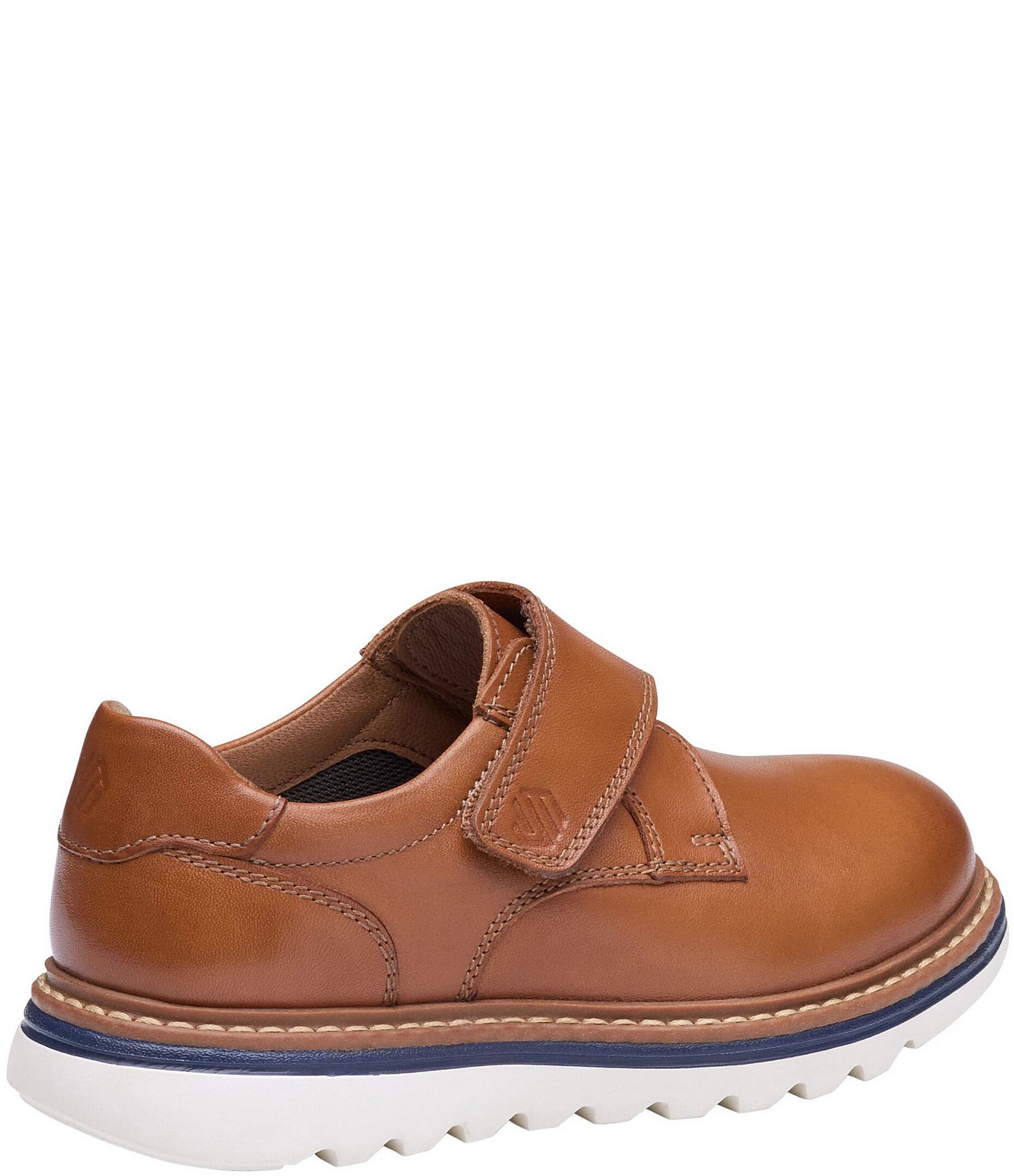 Johnston & Murphy Boys' Braxton Plain-Toe Alternative Closure Oxfords (Infant)