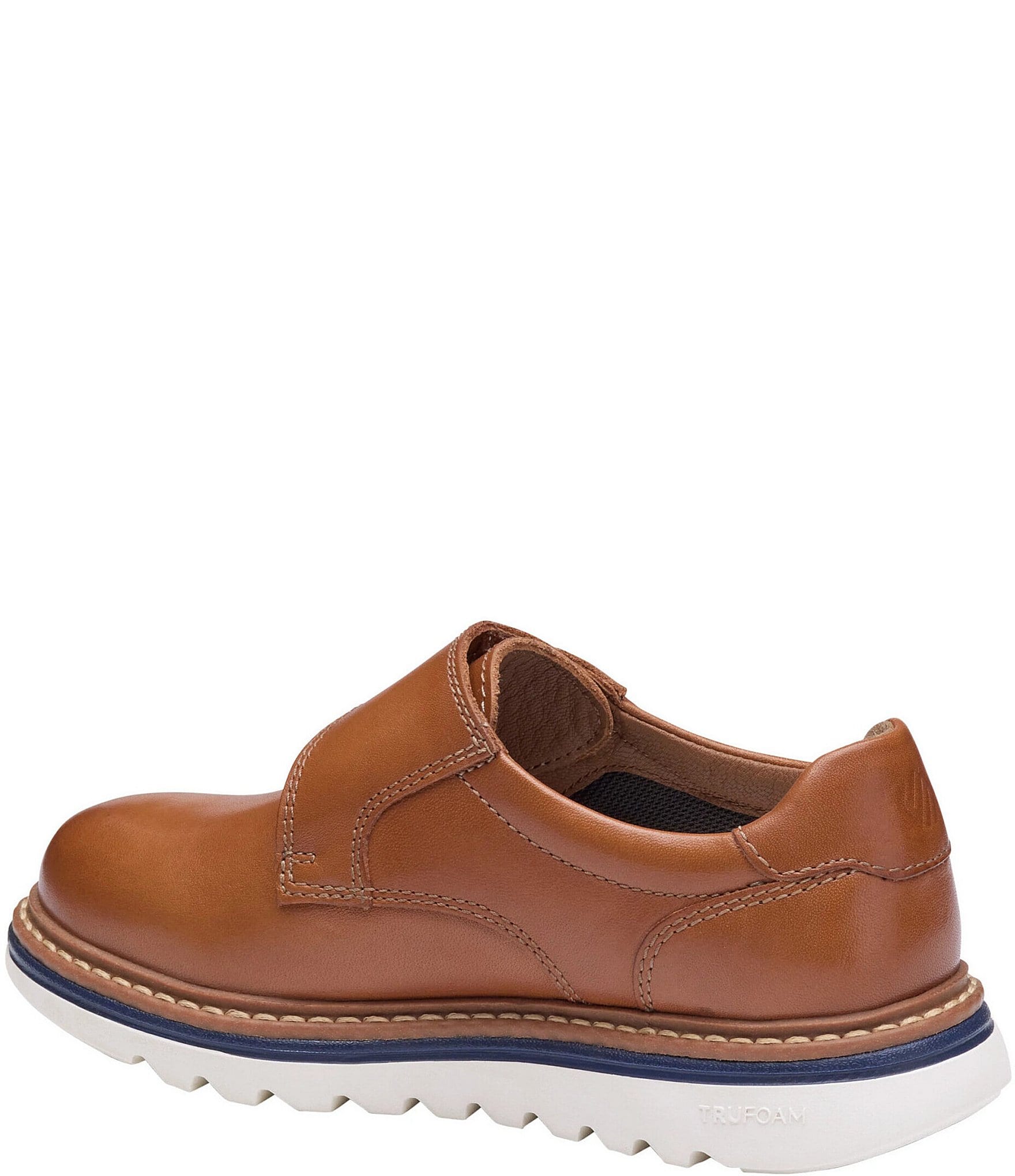 Johnston & Murphy Boys' Braxton Plain-Toe Alternative Closure Oxfords (Infant)