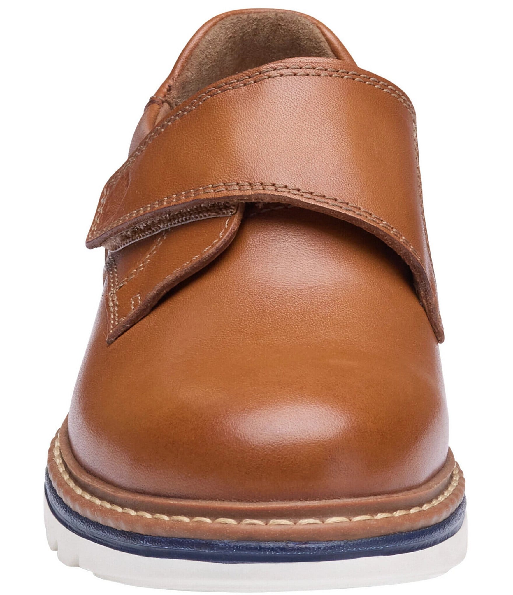 Johnston & Murphy Boys' Braxton Plain-Toe Alternative Closure Oxfords (Infant)