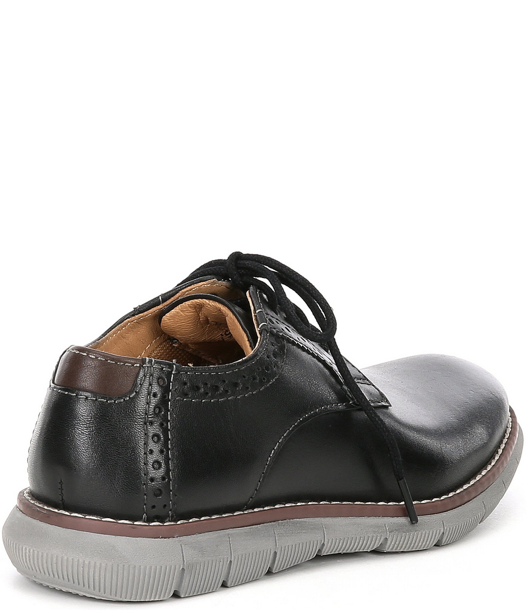 Johnston & Murphy Boys' Holden Plain Toe Oxfords (Youth)