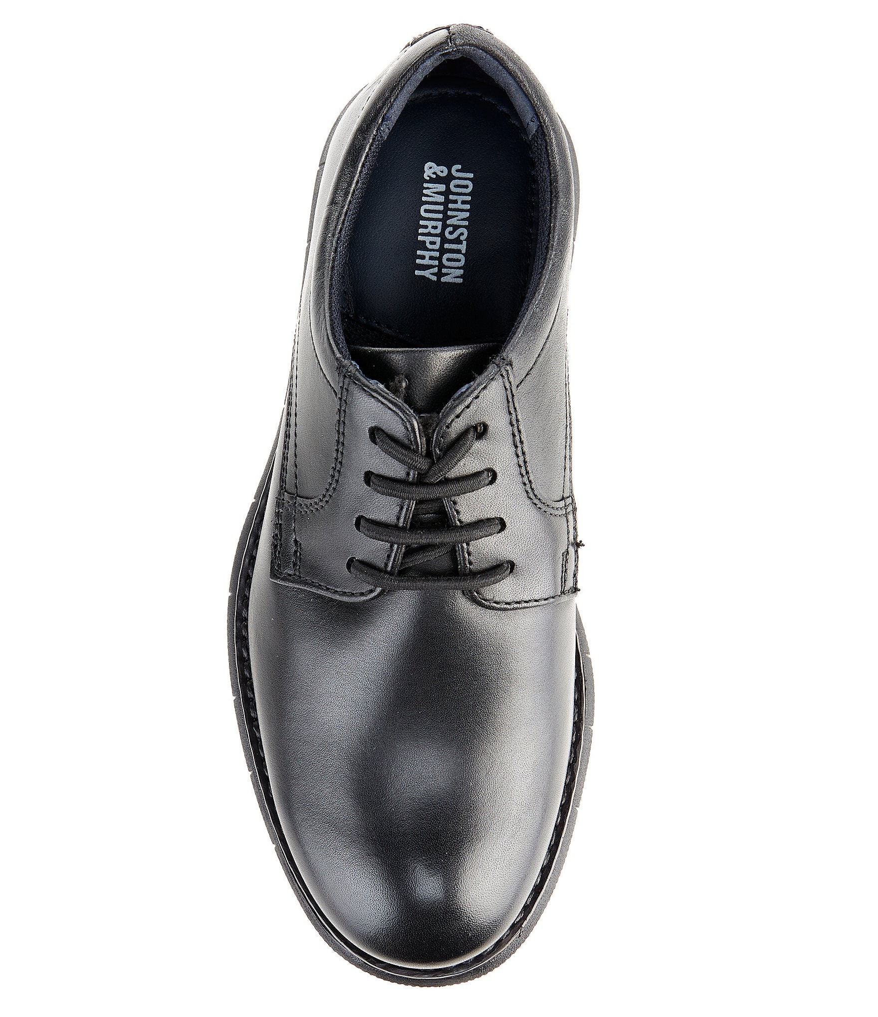 Johnston & Murphy Boys' Holden Plain Toe Oxfords (Youth)