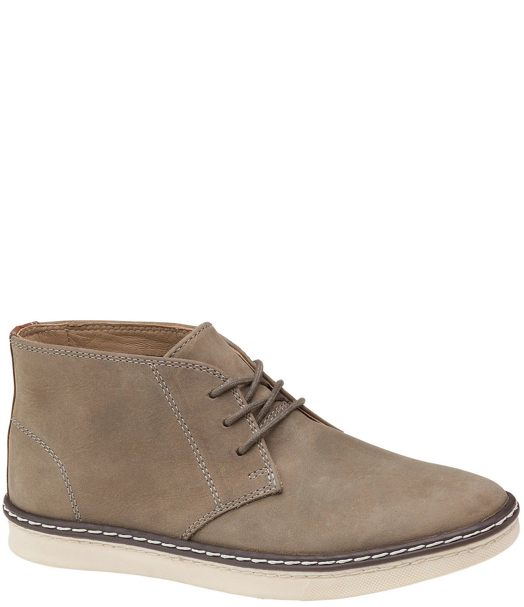 Johnston & Murphy Boys' McGuffey Oiled Nubuck Leather Chukka Boots (Youth)