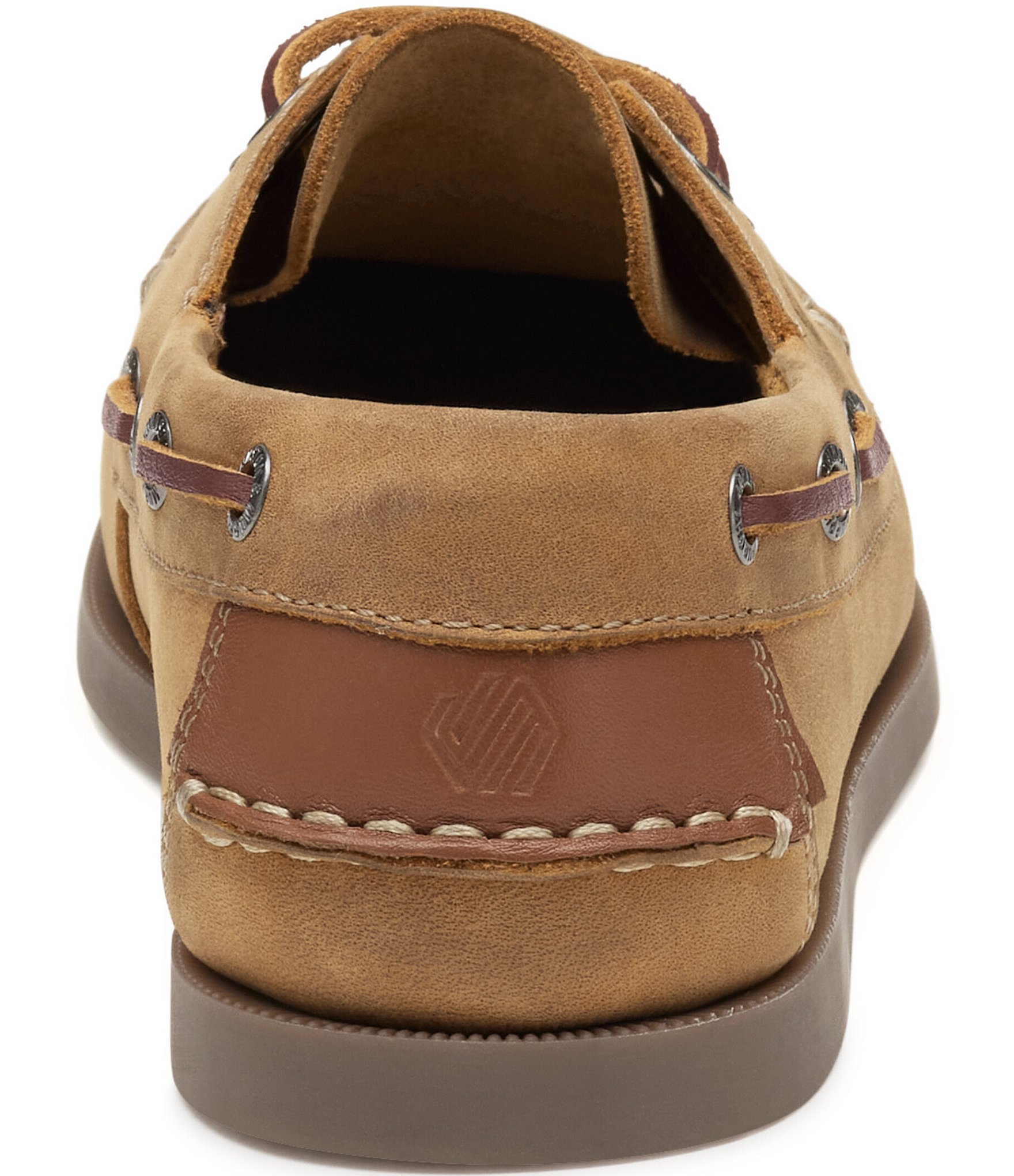 Johnston & Murphy Boys' Zeke Leather Boat Shoes (Youth)