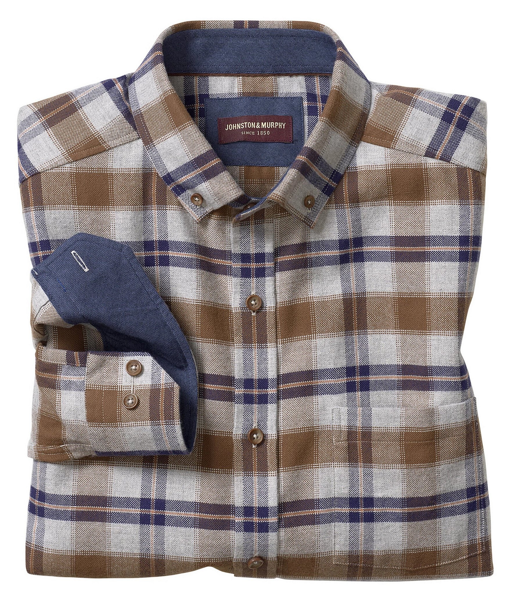 Johnston & Murphy Pirate Print Short-Sleeve Woven Shirt | Dillard's