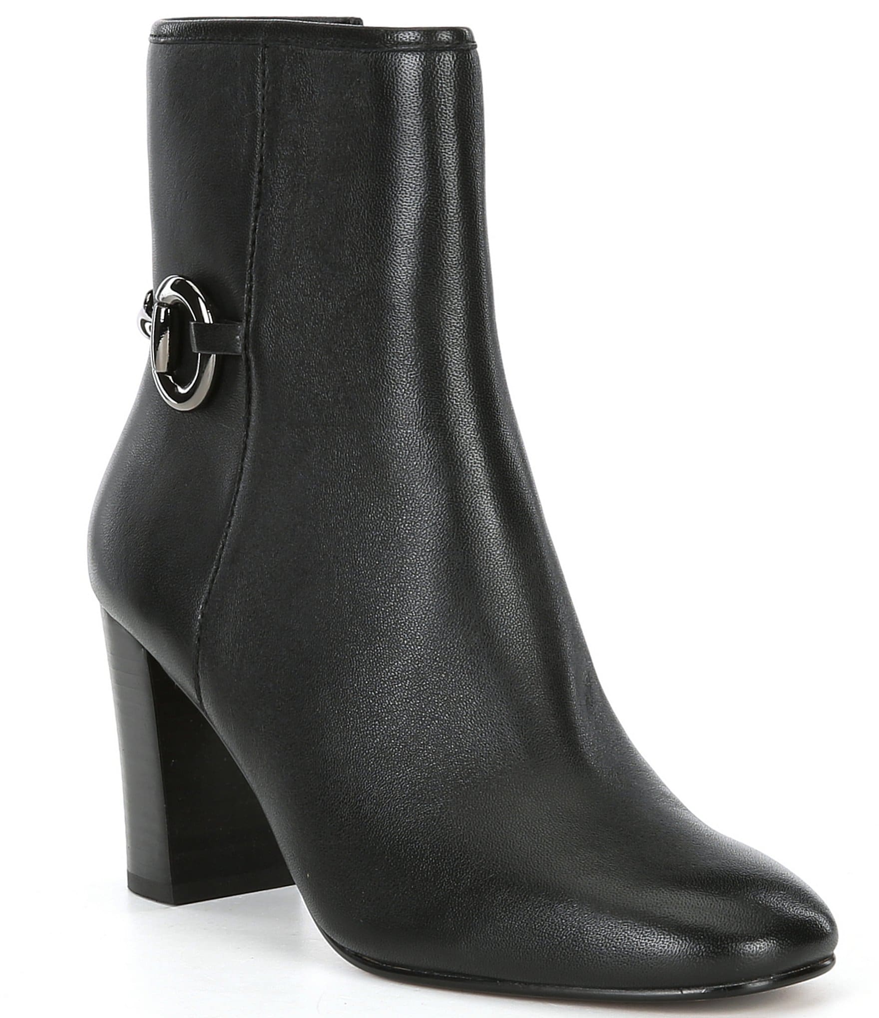 Johnston & Murphy Charlotte Leather Booties | Dillard's