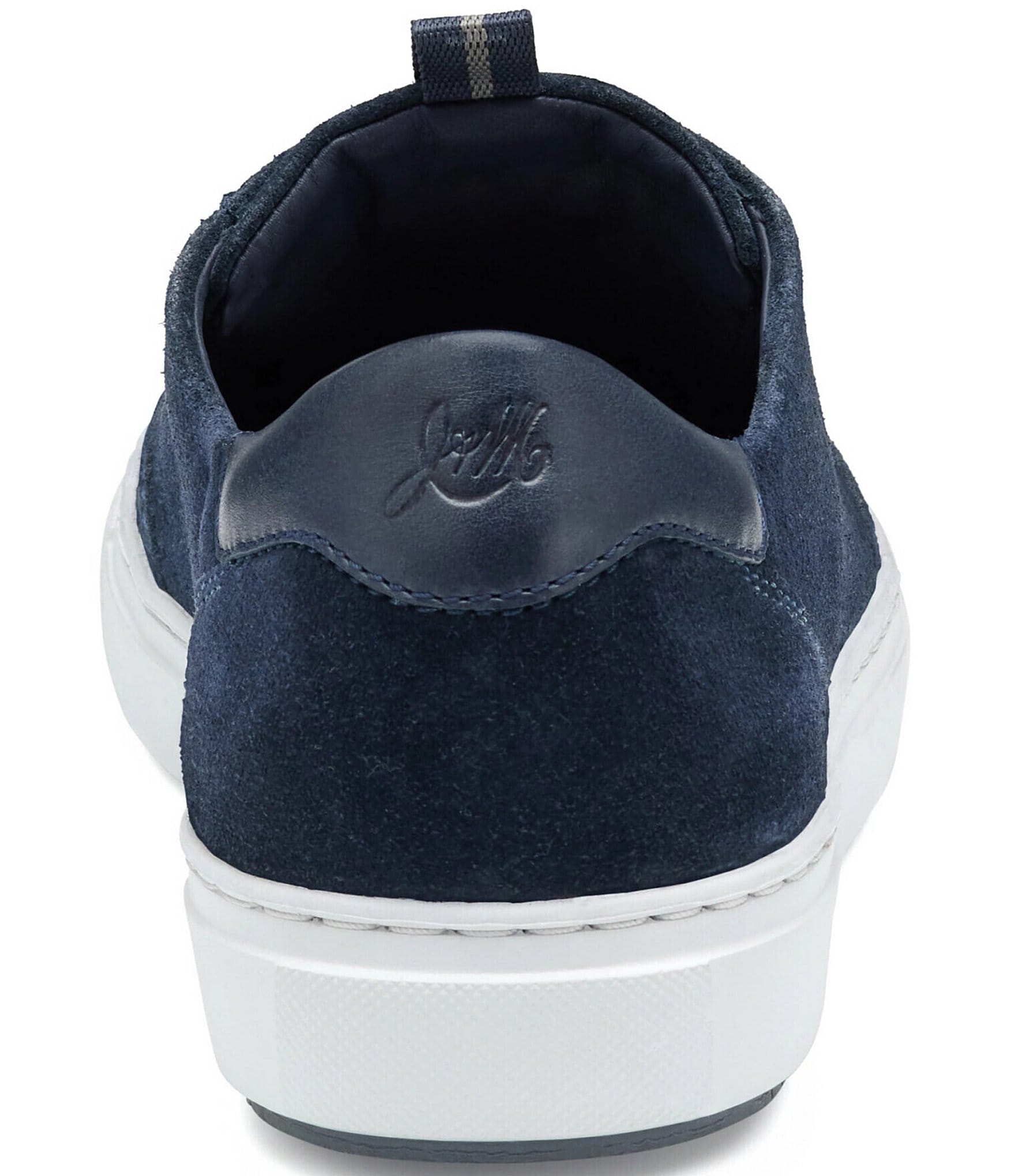 Johnston & Murphy Collection Men's Anson Water-Resistant Suede Stretch Lace-to-Toe Sneakers