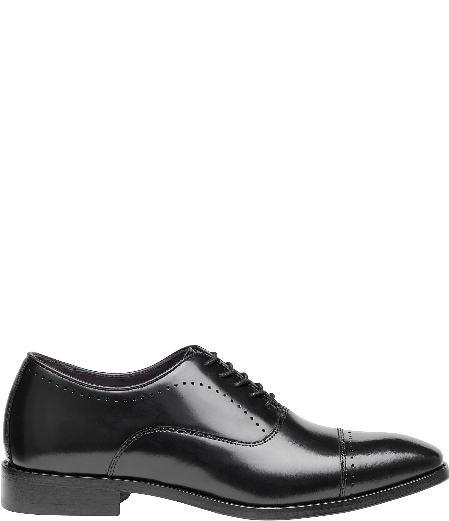 Johnston & Murphy Collection Men's Arrister Leather Cap Toe Oxfords