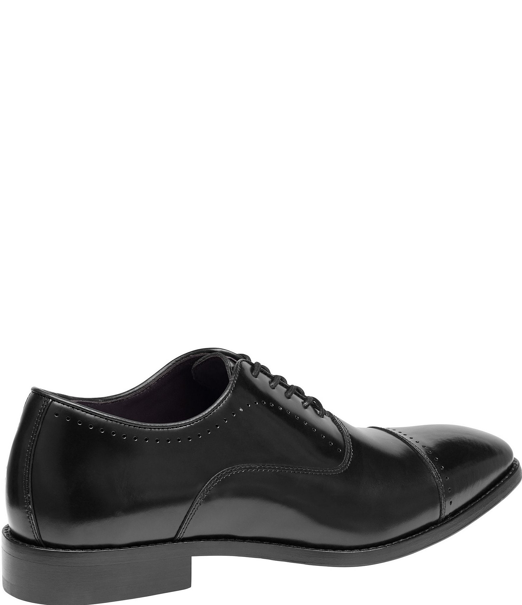 Johnston & Murphy Collection Men's Arrister Leather Cap Toe Oxfords