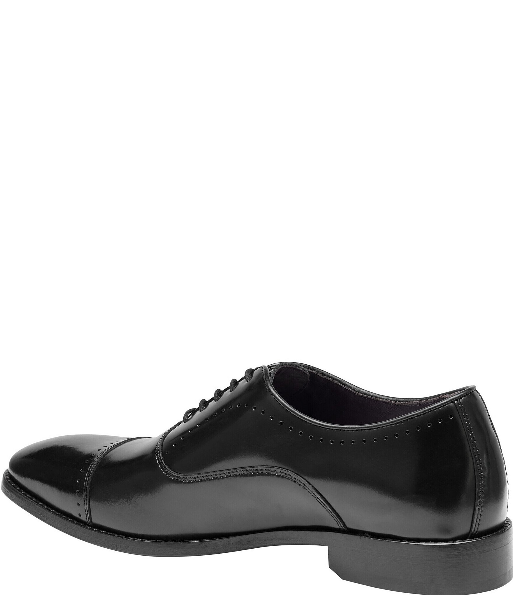 Johnston & Murphy Collection Men's Arrister Leather Cap Toe Oxfords