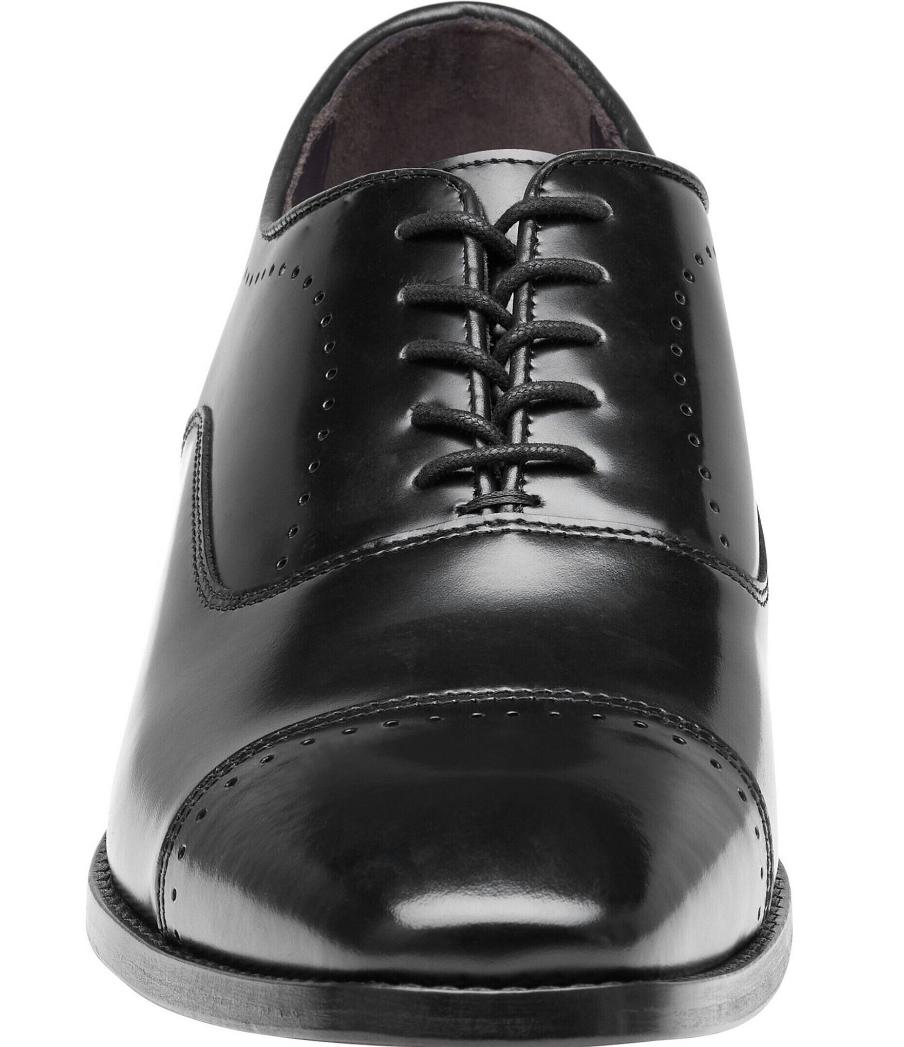 Johnston & Murphy Collection Men's Arrister Leather Cap Toe Oxfords