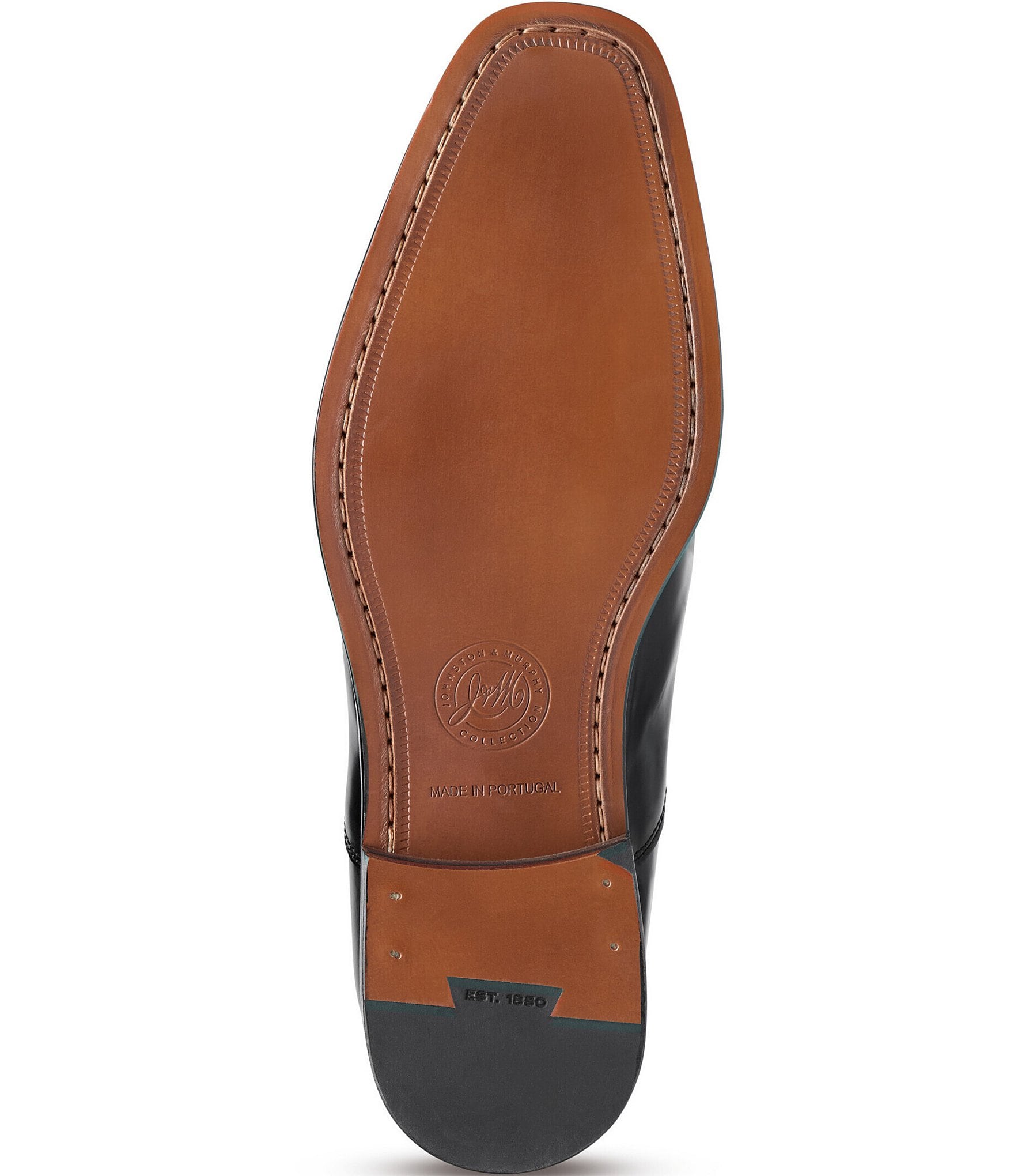 Johnston & Murphy Collection Men's Arrister Leather Cap Toe Oxfords