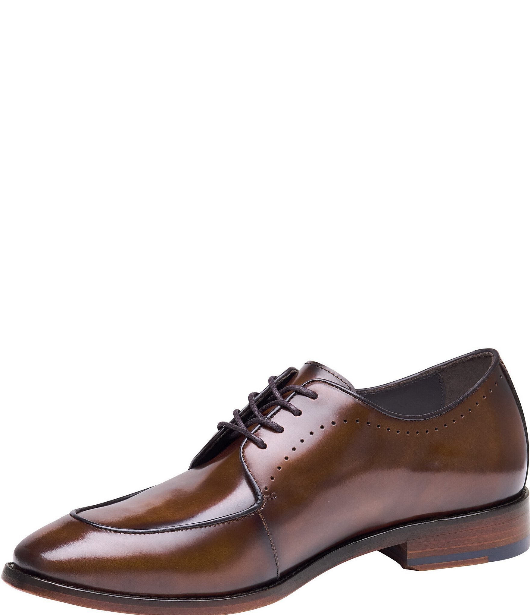 Johnston & Murphy Collection Men's Arrister Leather Perforated Oxfords
