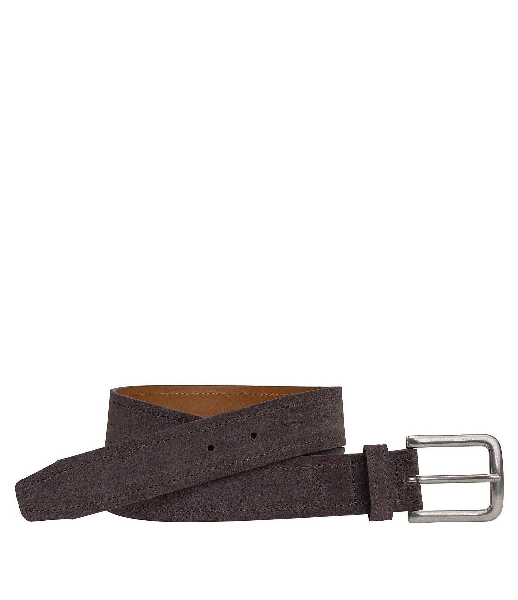 Grey Men's Belts & Suspenders