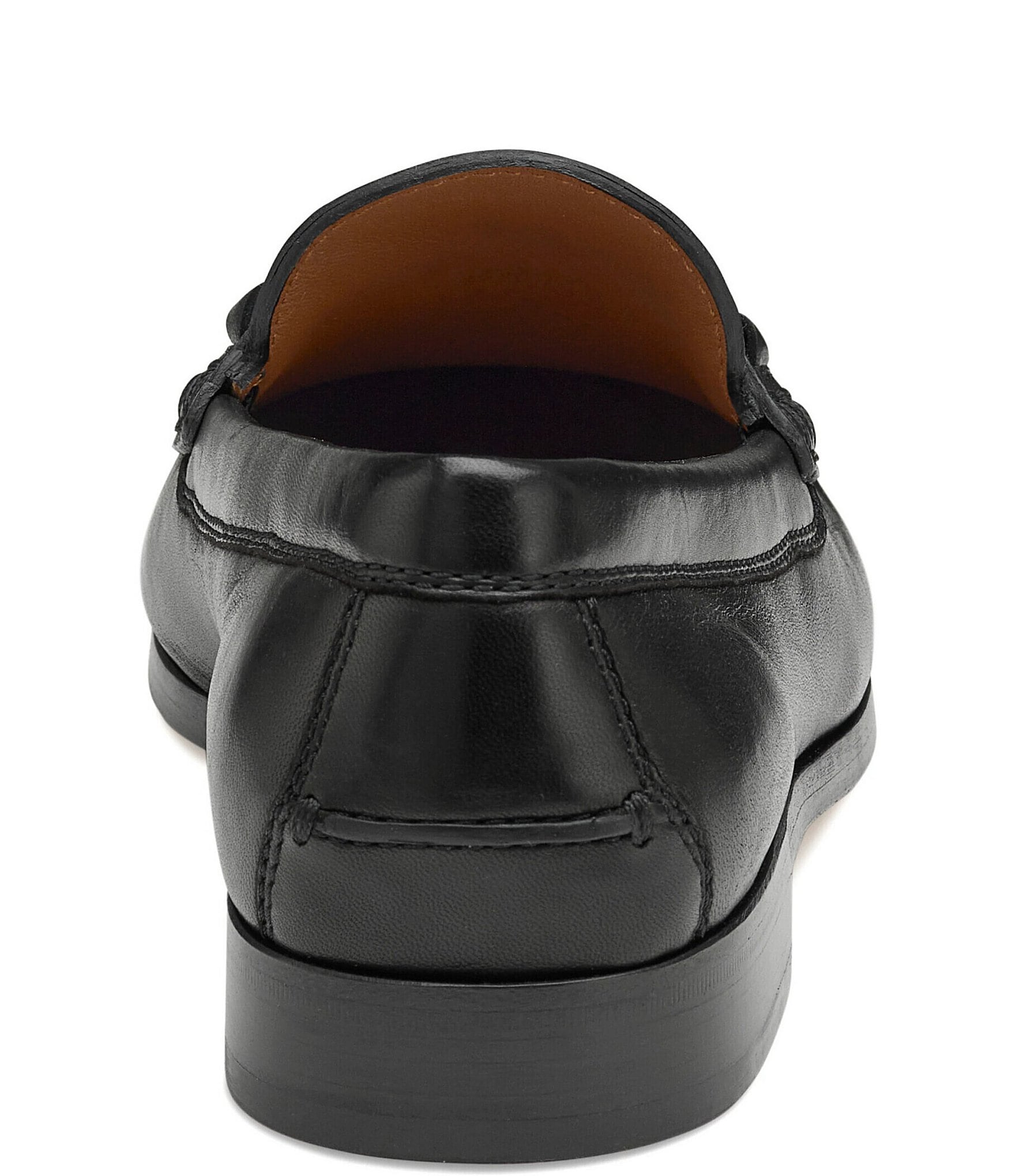 Johnston & Murphy Collection Men's Baldwin Leather Bit Buckle Loafers