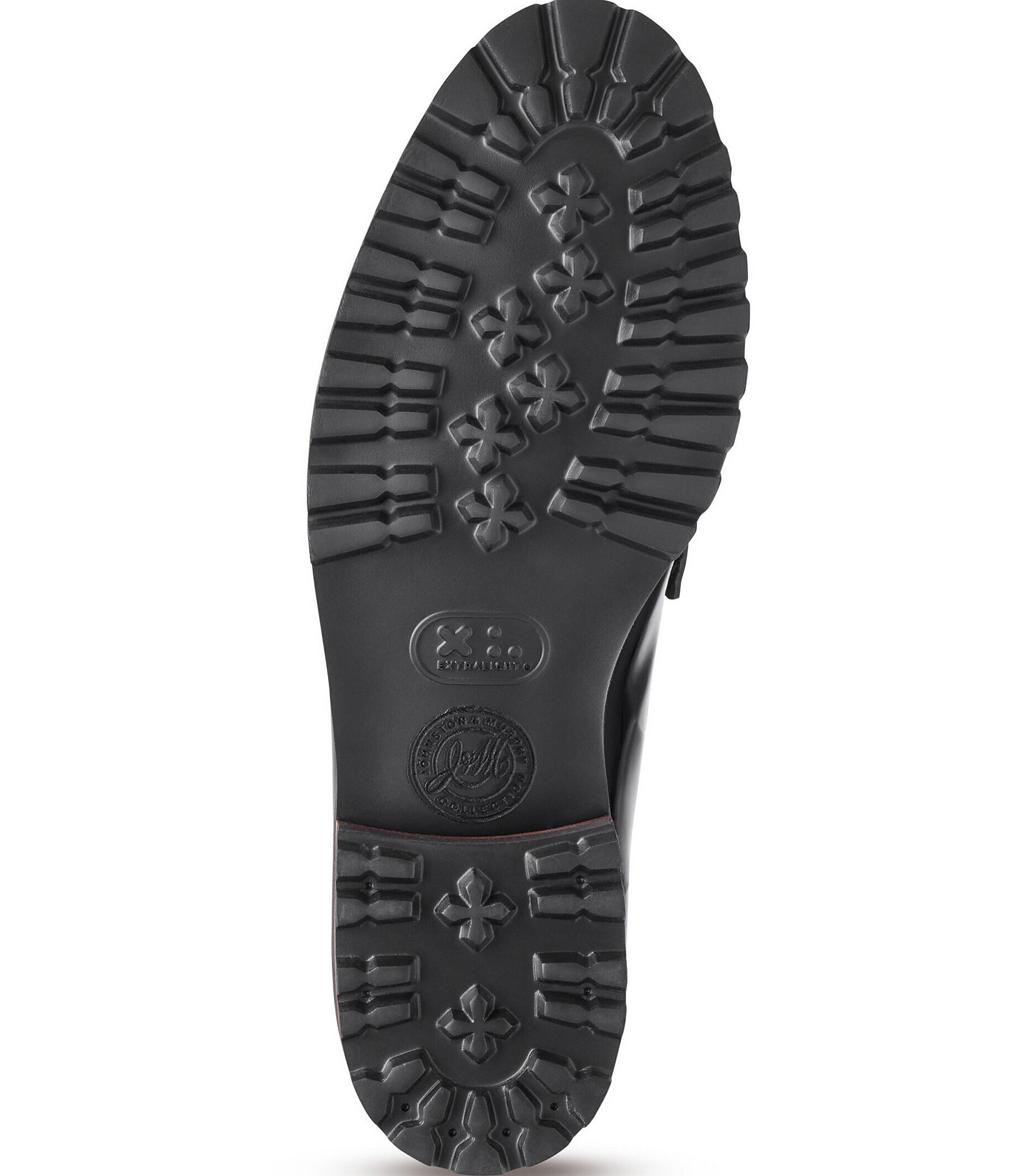 Johnston & Murphy Collection Mens Baldwin Lug Penny Loafers