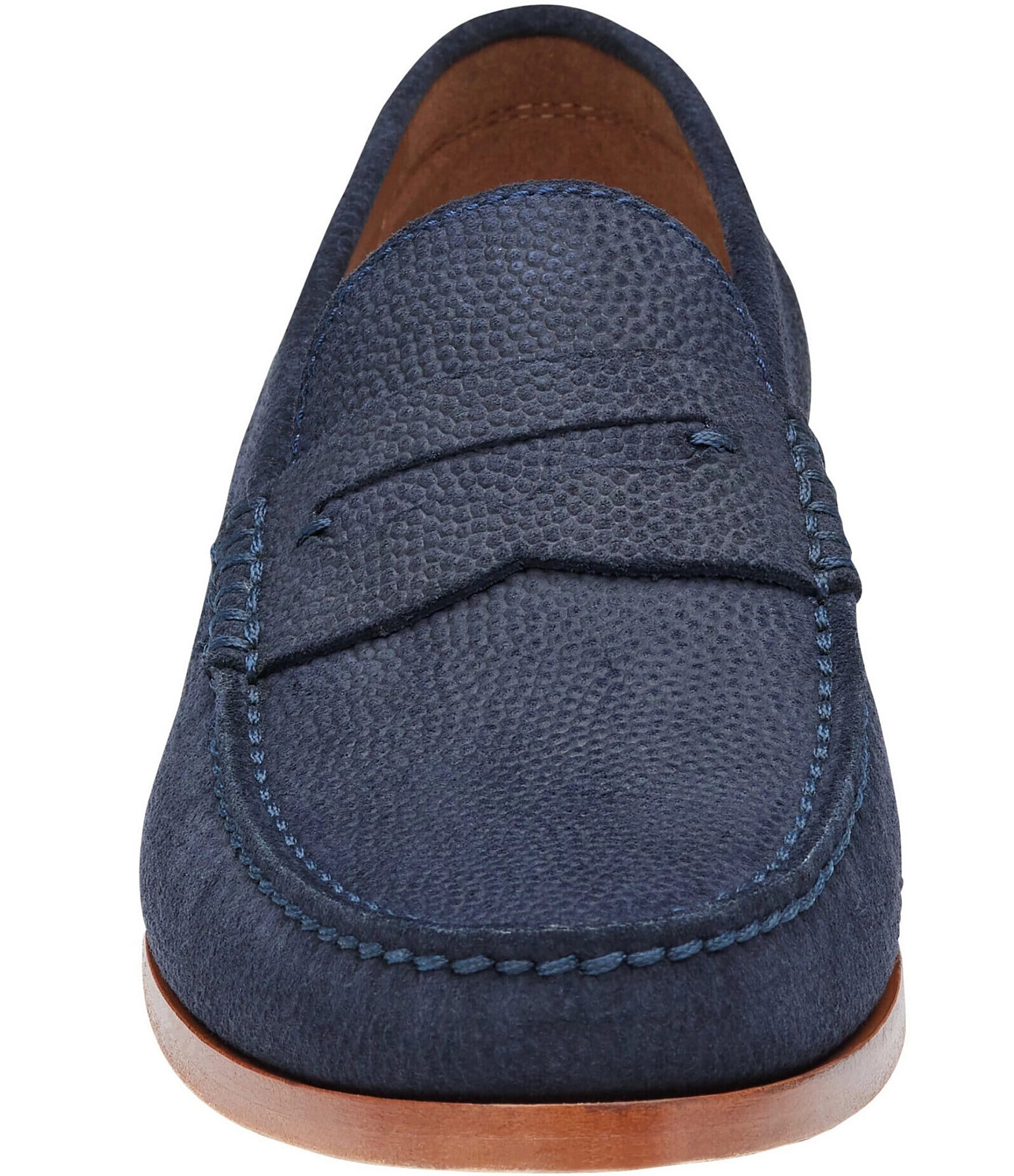 Johnston & Murphy Collection Men's Baldwin Nubuck Penny Loafers