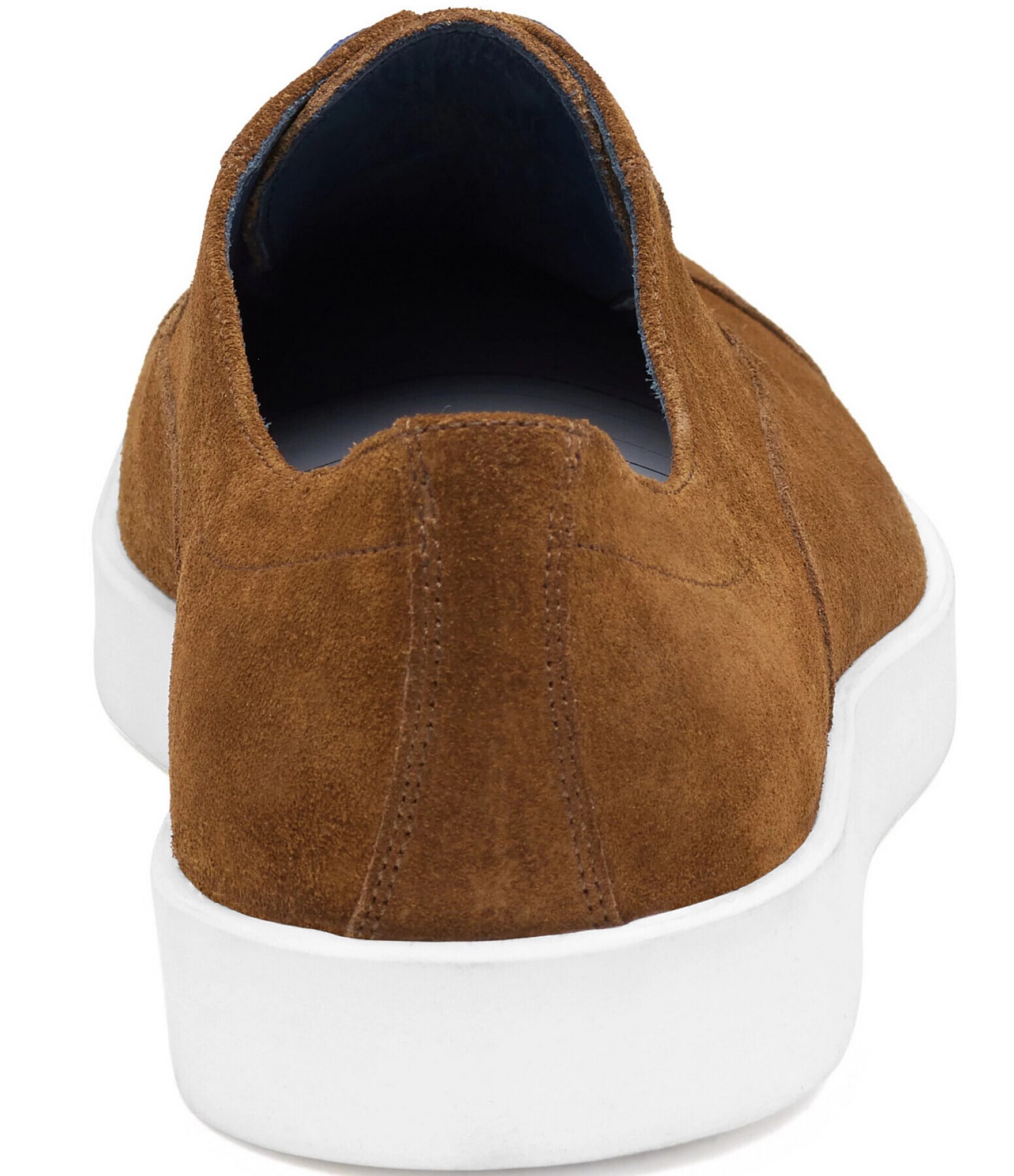 Johnston & Murphy Collection Men's Bolivar Suede Cap Toe Oxford Sneakers