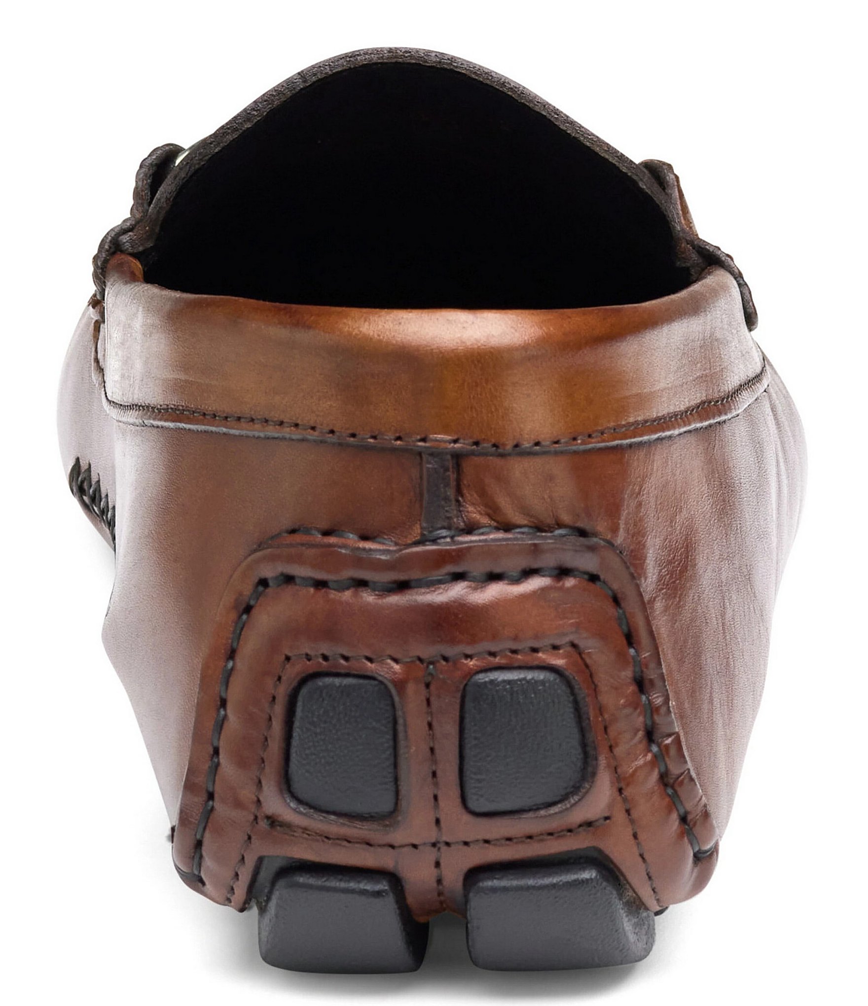 Johnston & Murphy Collection Men's Dayton Calfskin Bit Buckle Loafers