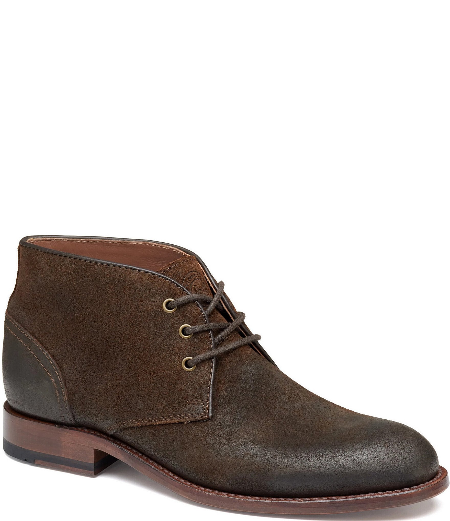 Johnston & Murphy Collection Men's Dudley Chukka Suede Boots