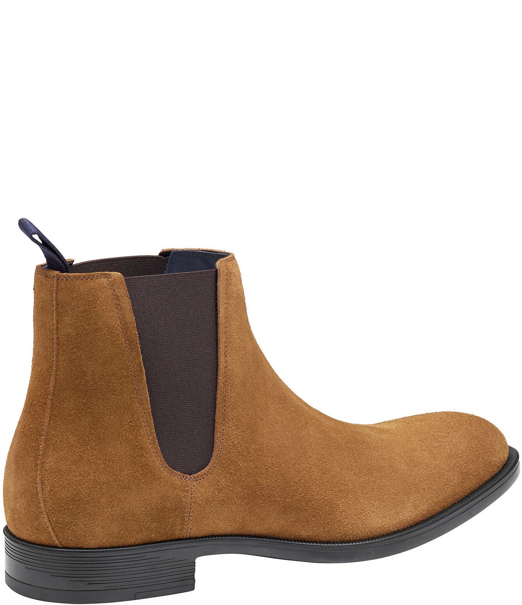 Johnston & Murphy Collection Men's Flynch Suede Chelsea Boots