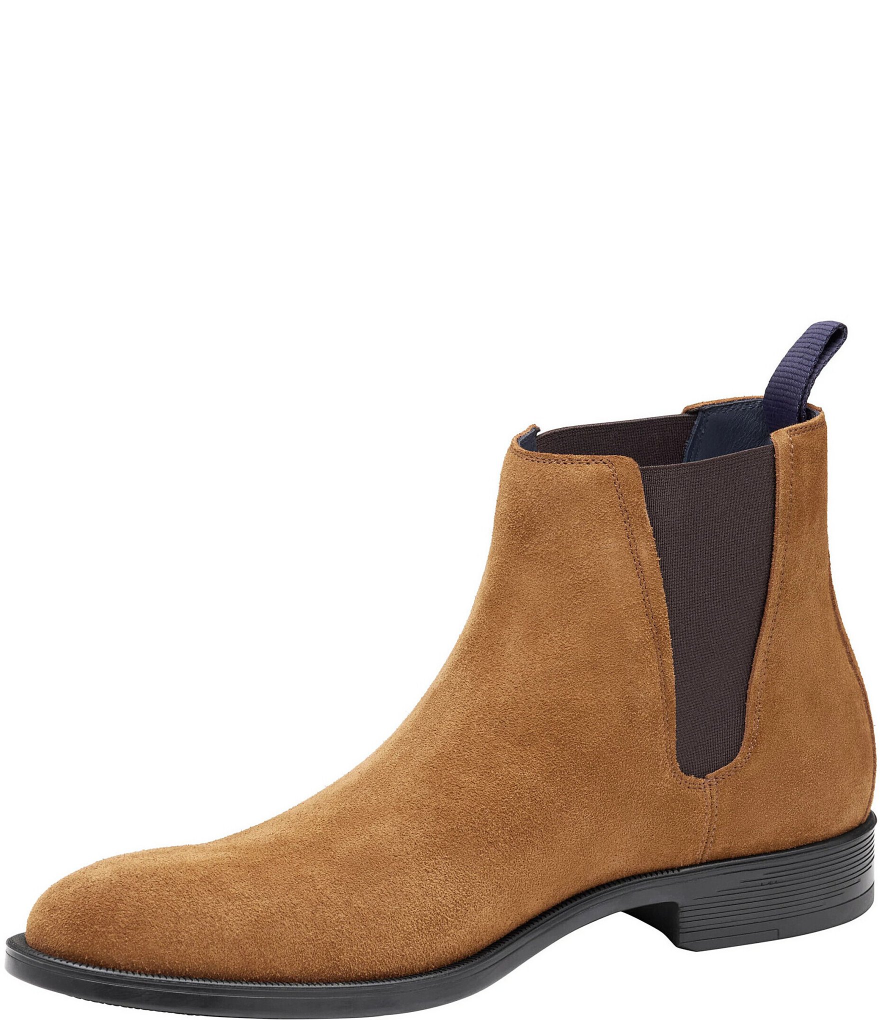 Johnston & Murphy Collection Men's Flynch Suede Chelsea Boots