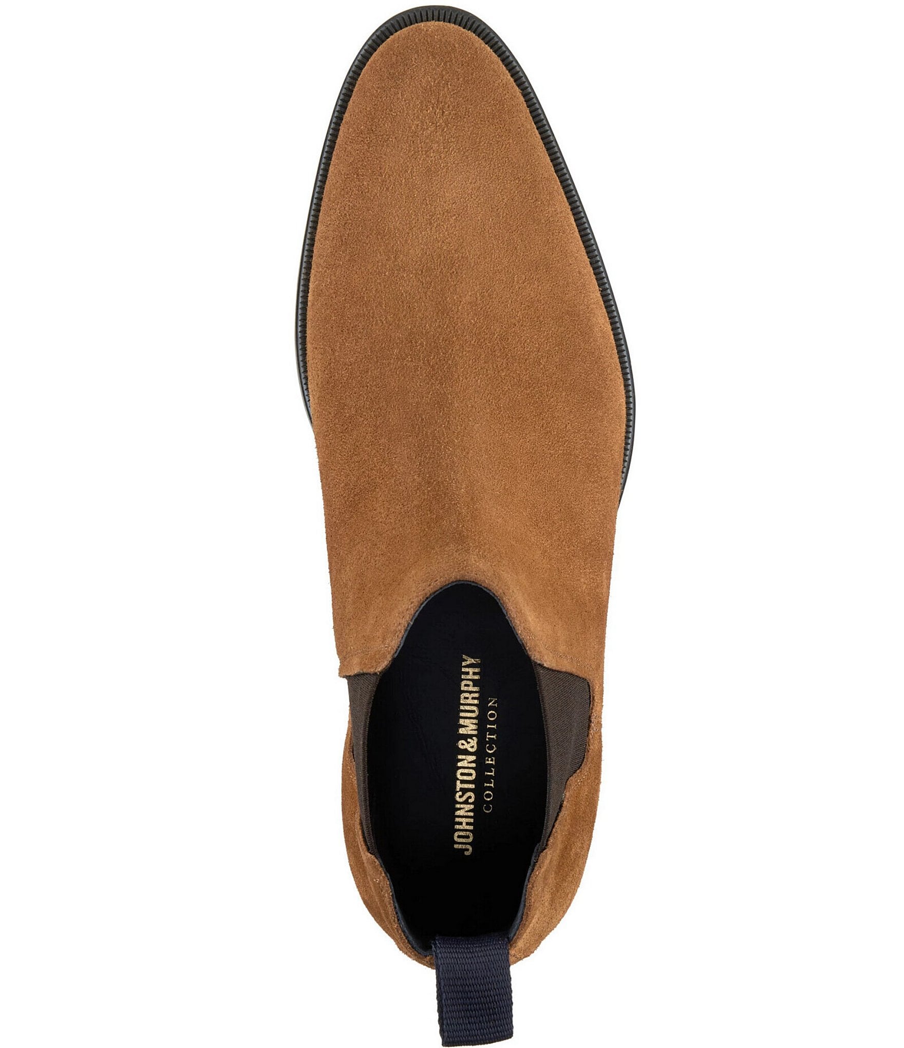 Johnston & Murphy Collection Men's Flynch Suede Chelsea Boots