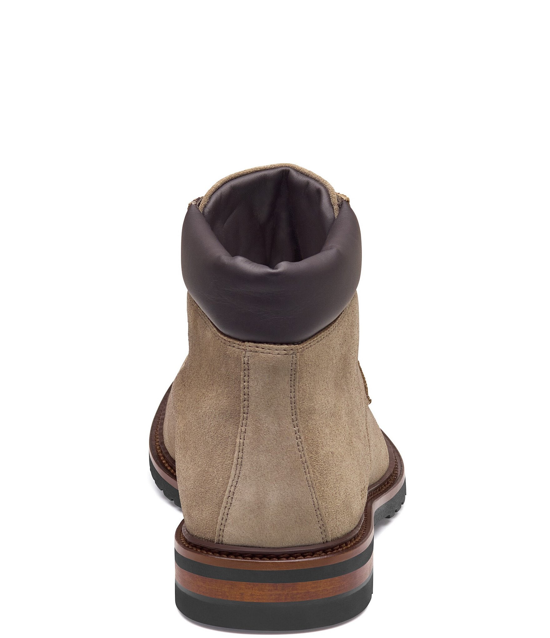 Johnston & Murphy Collection Men's Hartford Moc Toe Lace-Up Boots