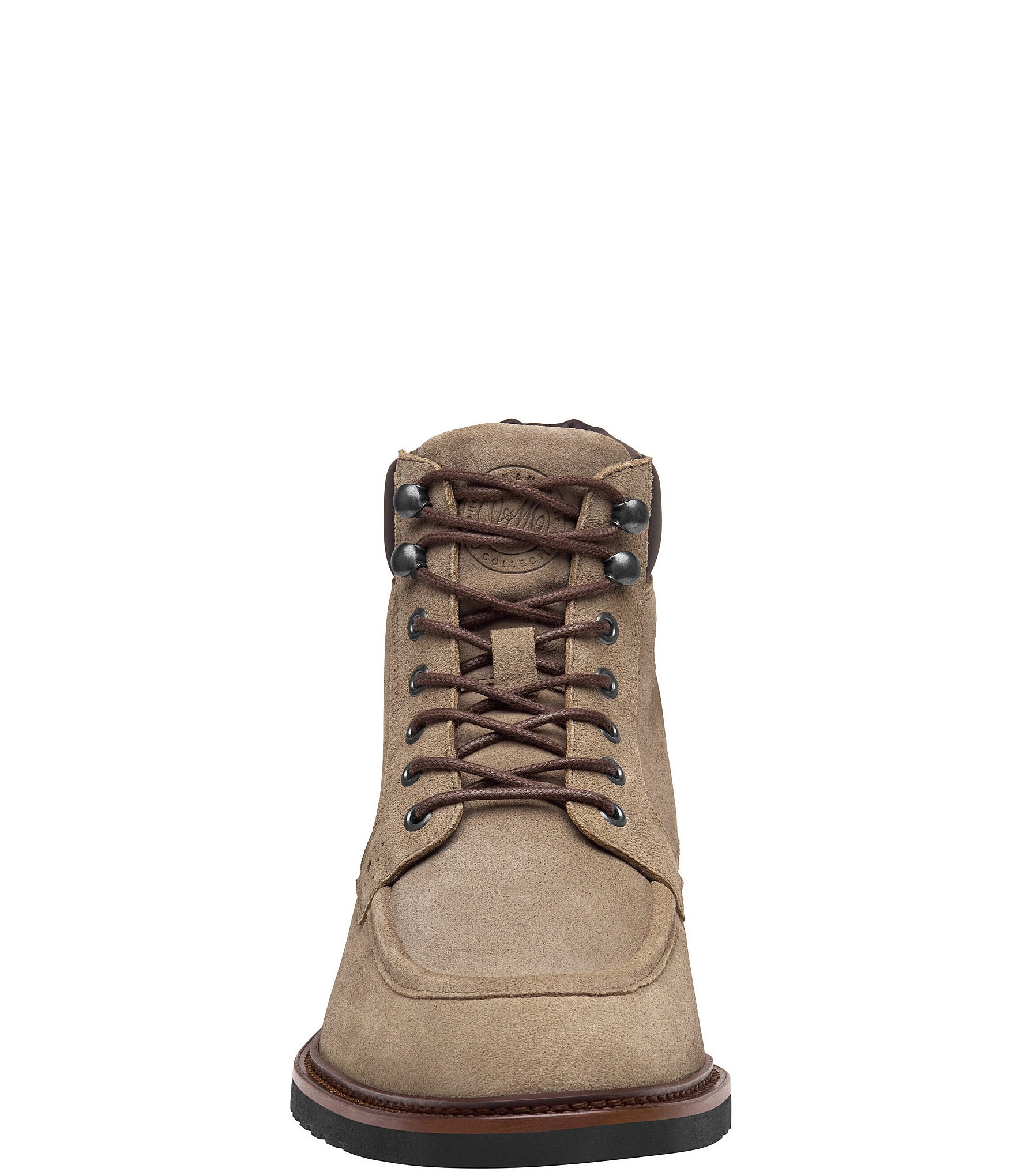 Johnston & Murphy Collection Men's Hartford Moc Toe Lace-Up Boots