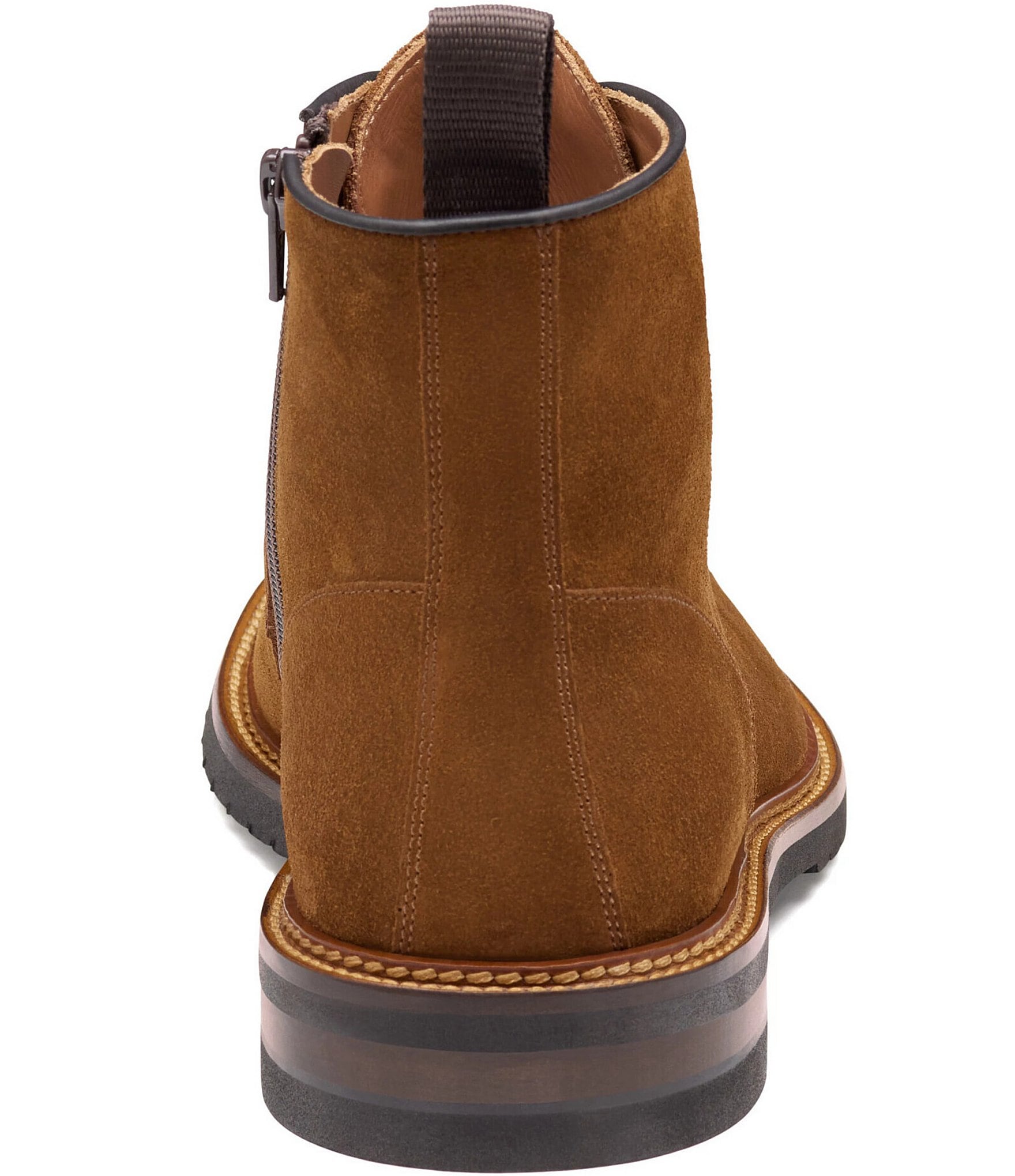 Johnston & Murphy Collection Men's Hartford Suede Plain Toe Boots