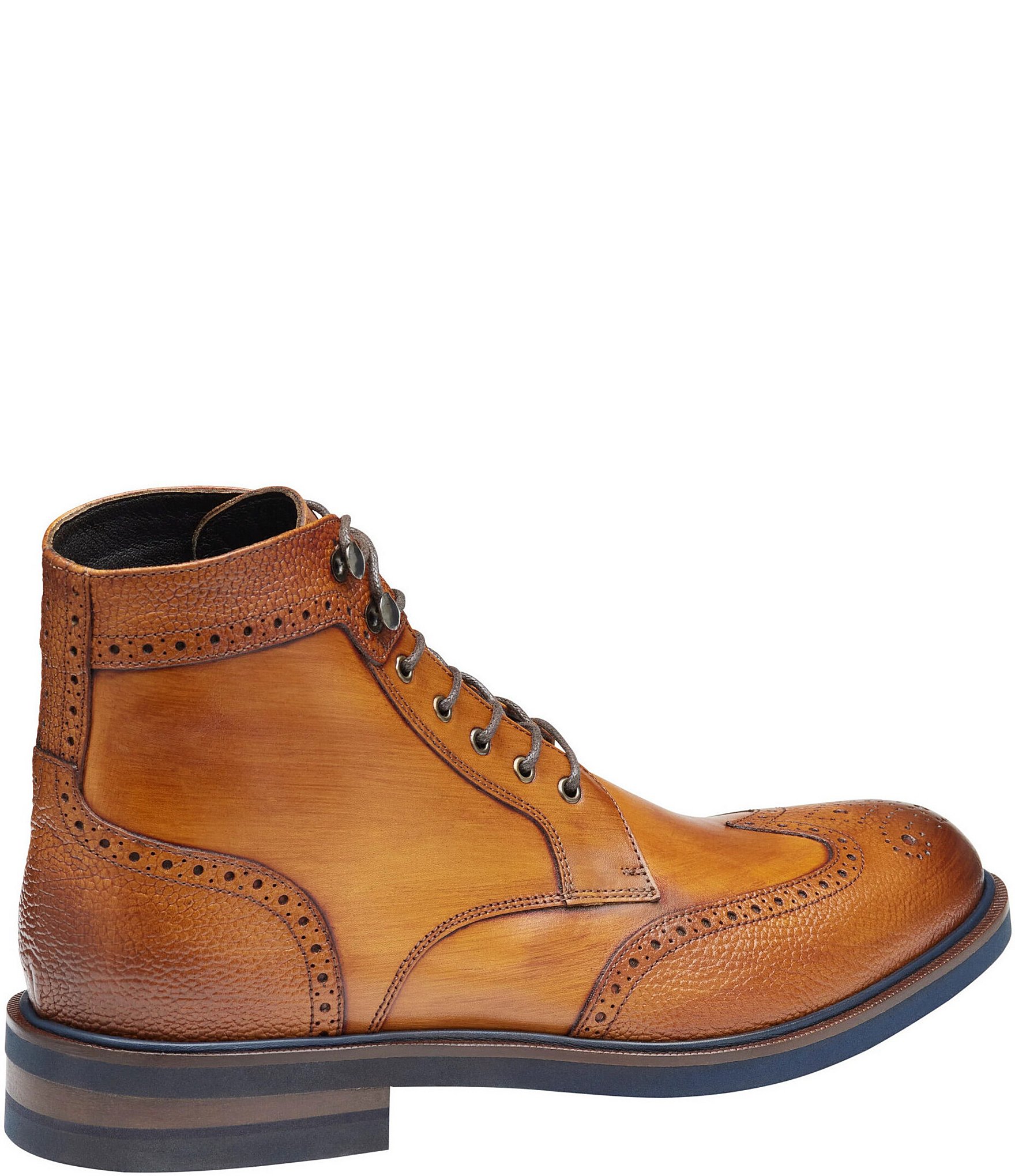 Johnston & Murphy Collection Men's Hartley Wingtip Boots