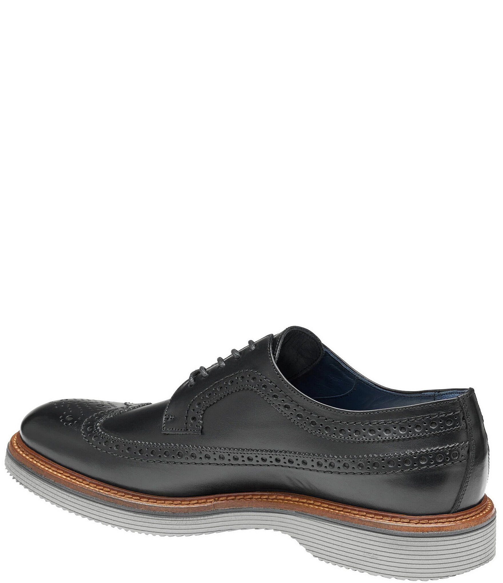 Johnston & Murphy Collection Men's Jenson Calfskin Wingtip Oxfords