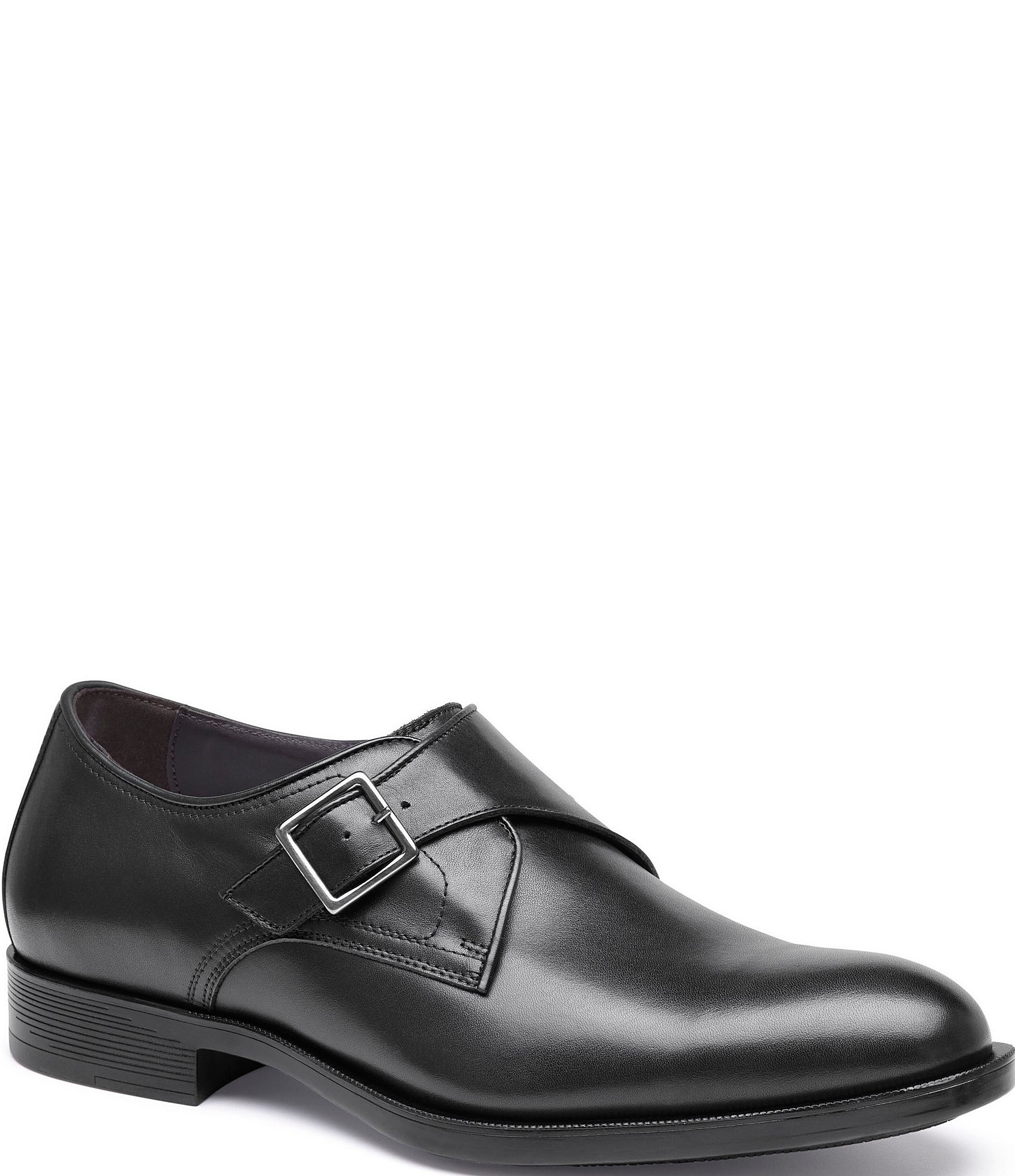 Johnston & Murphy Collection Men's Redford Single Monk Strap Oxfords