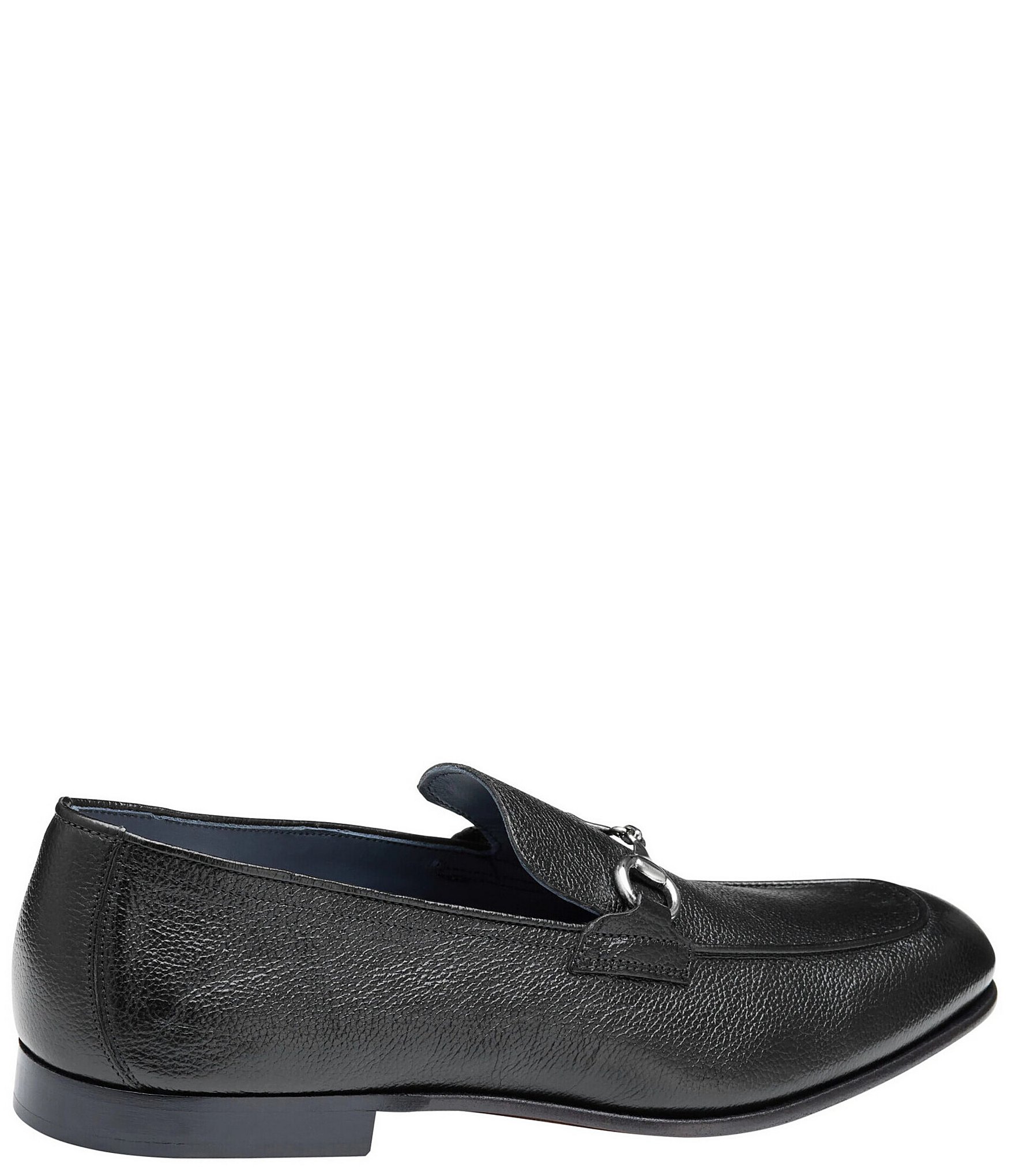 Johnston & Murphy Collection Men's Taylor Calfskin Bit Buckle Loafers