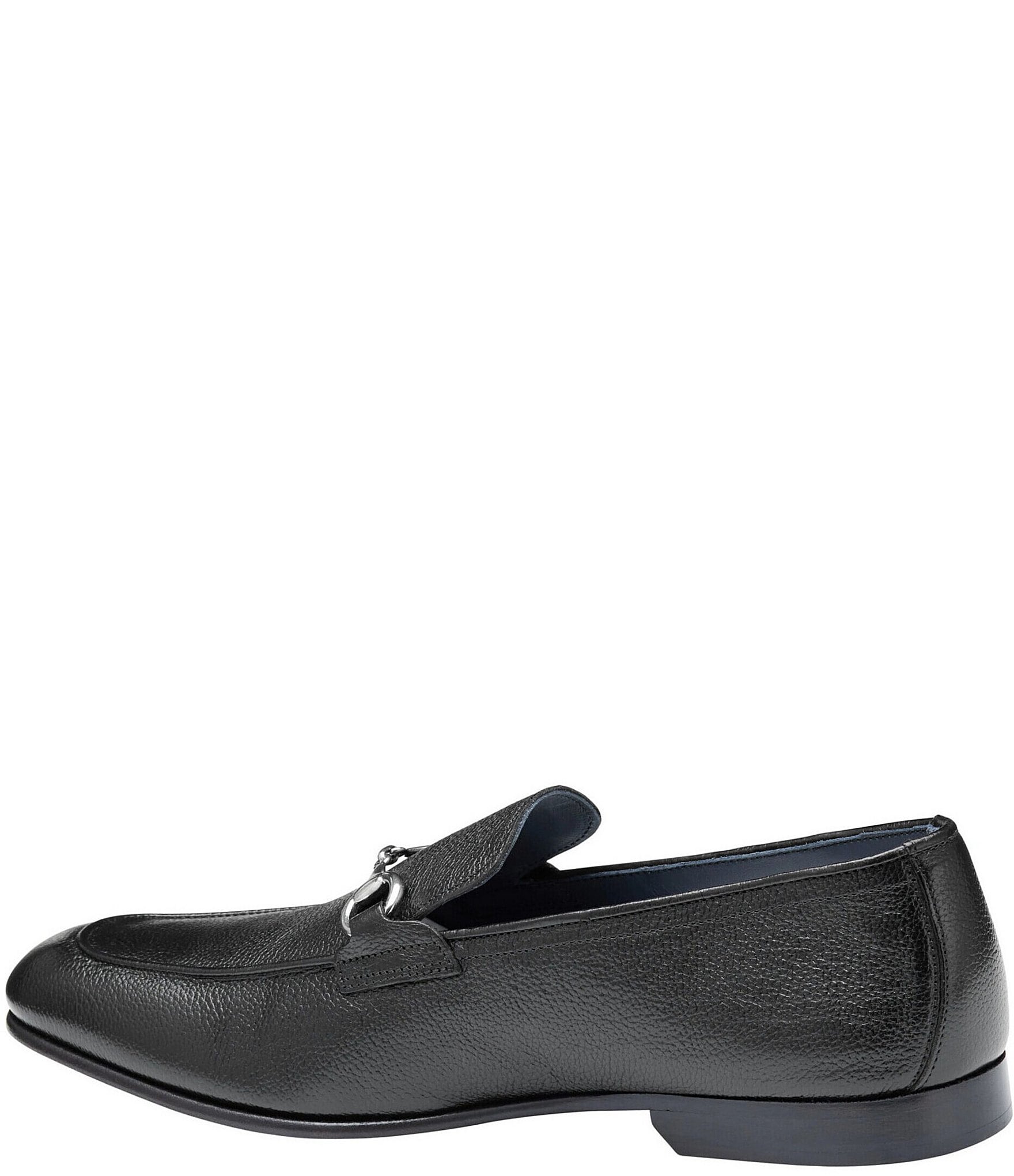 Johnston & Murphy Collection Men's Taylor Calfskin Bit Buckle Loafers
