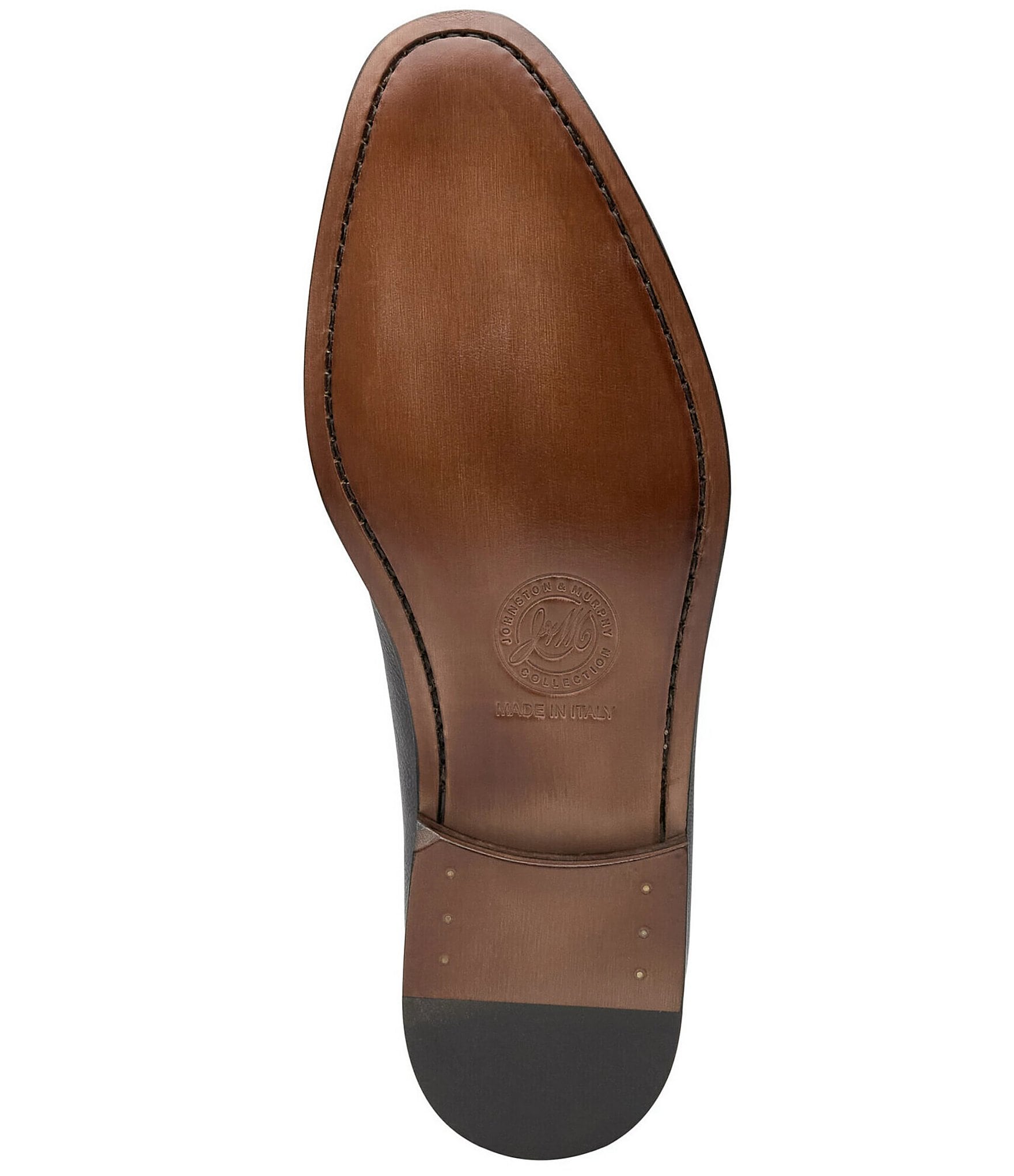 Johnston & Murphy Collection Men's Taylor Calfskin Bit Buckle Loafers