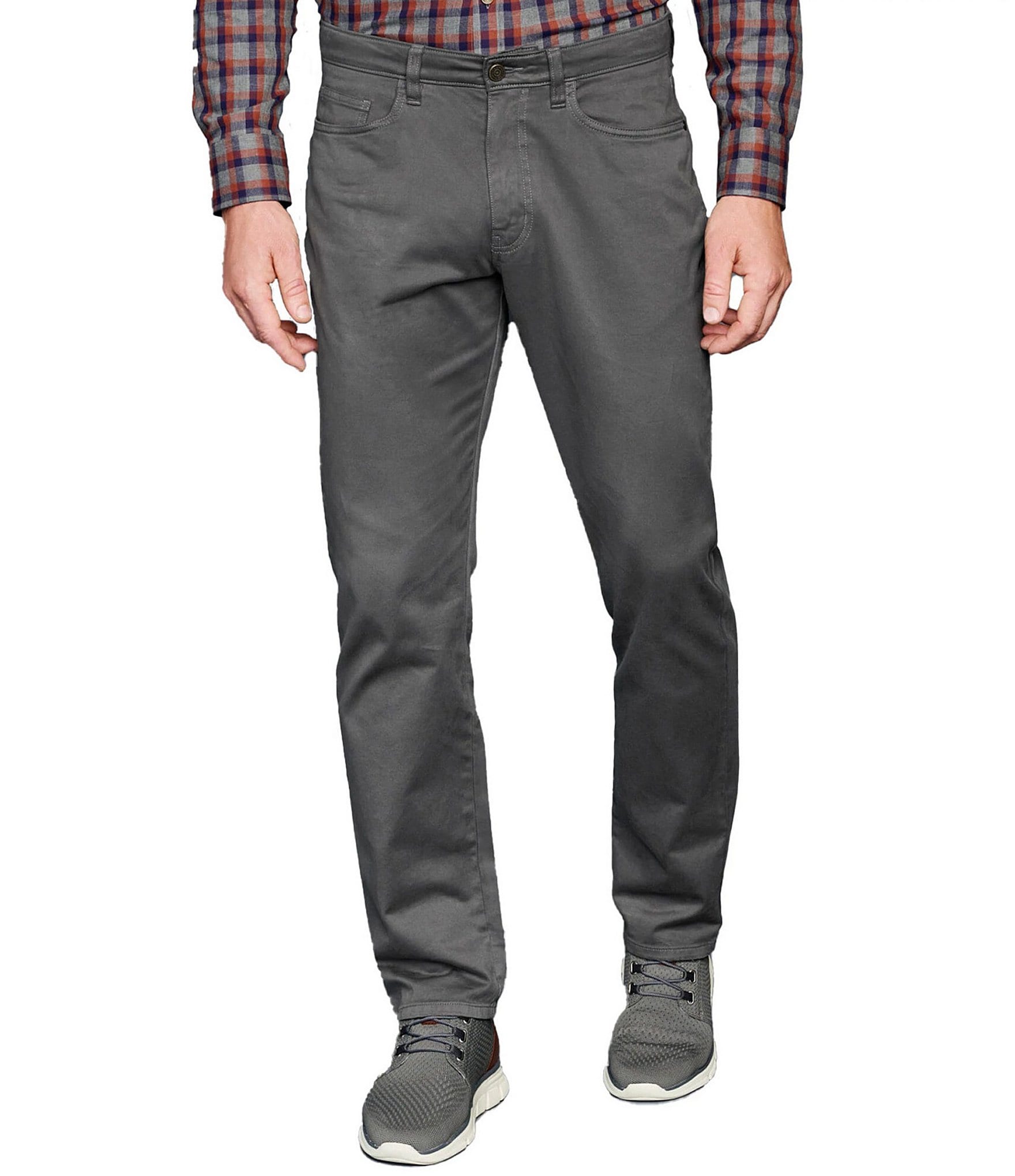 As Is Denim & Co. Active Printed or Solid Duo Tall Pant w/ Pocket
