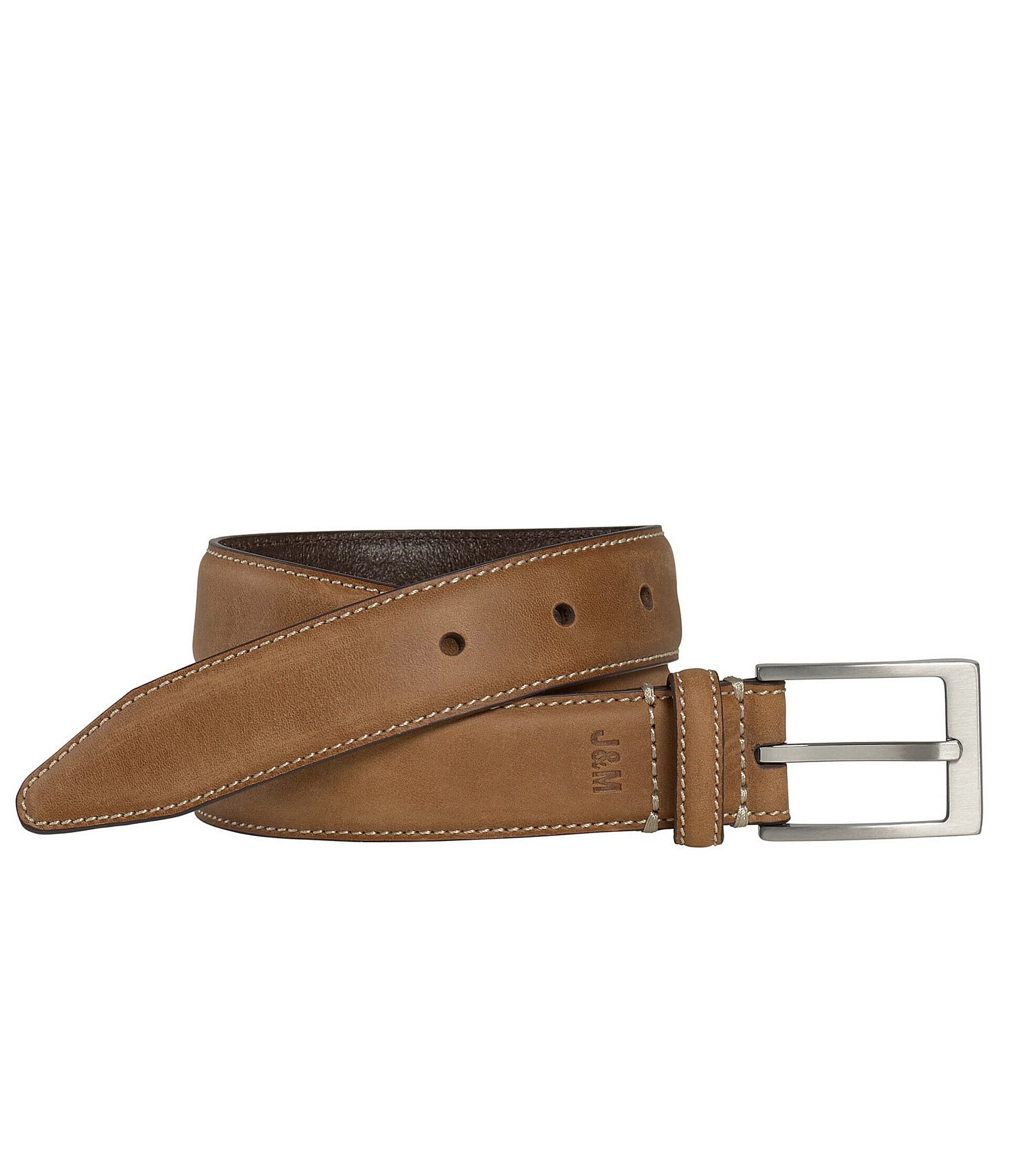 Johnston & Murphy Little/Big Boys 4-16 Oiled Leather Belt | Dillard's