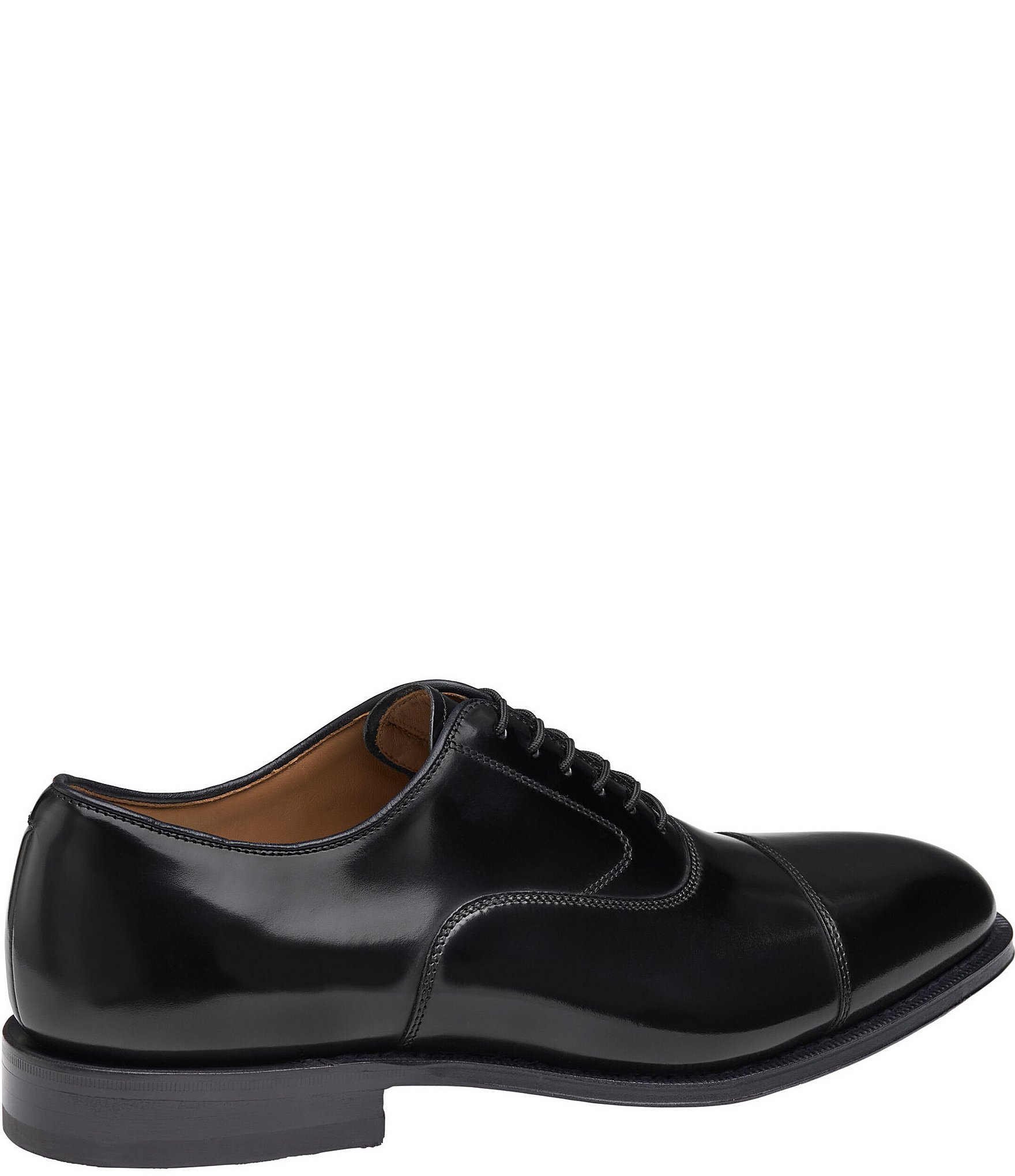 Johnston & Murphy Passport Collection Melton Leather Cap-Toe Oxfords