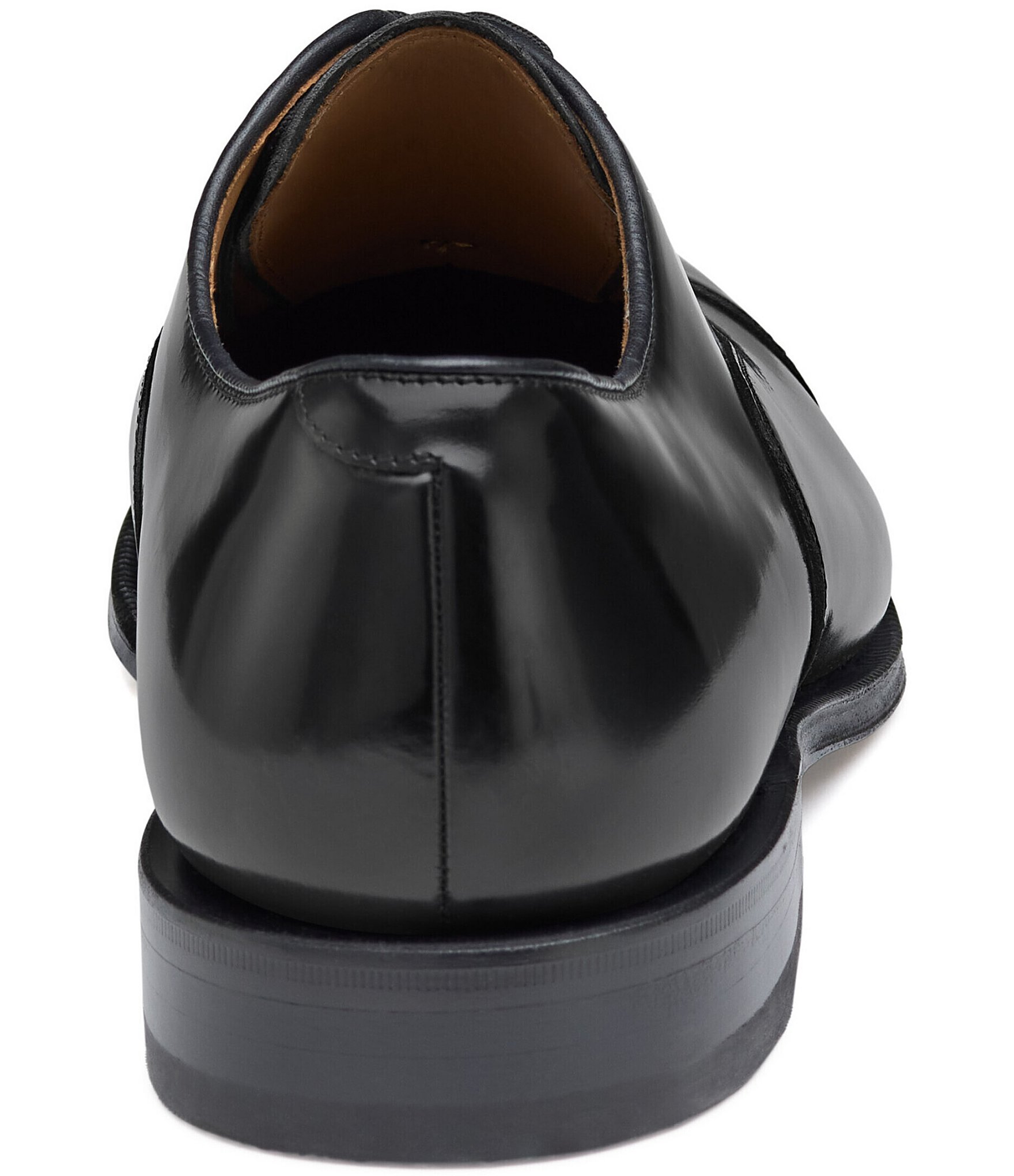 Johnston & Murphy Passport Collection Melton Leather Cap-Toe Oxfords
