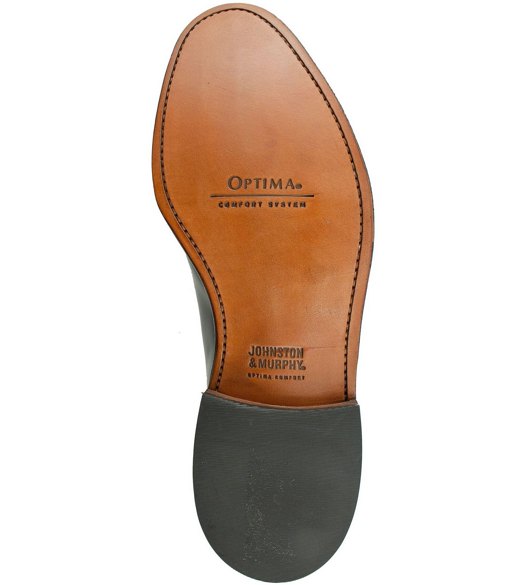 Johnston & Murphy Passport Collection Melton Leather Cap-Toe Oxfords
