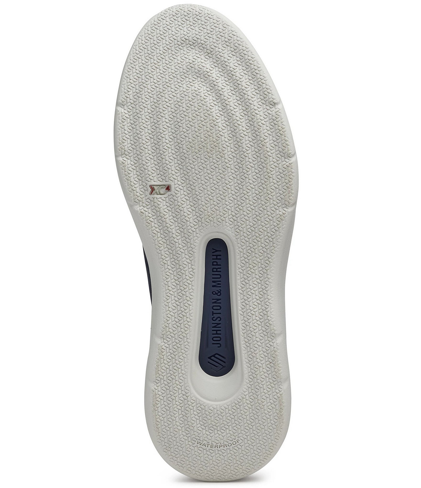 Johnston & Murphy Men's XC4 Prentiss 2.0 Waterproof Nubuck Plain Toe Sneakers