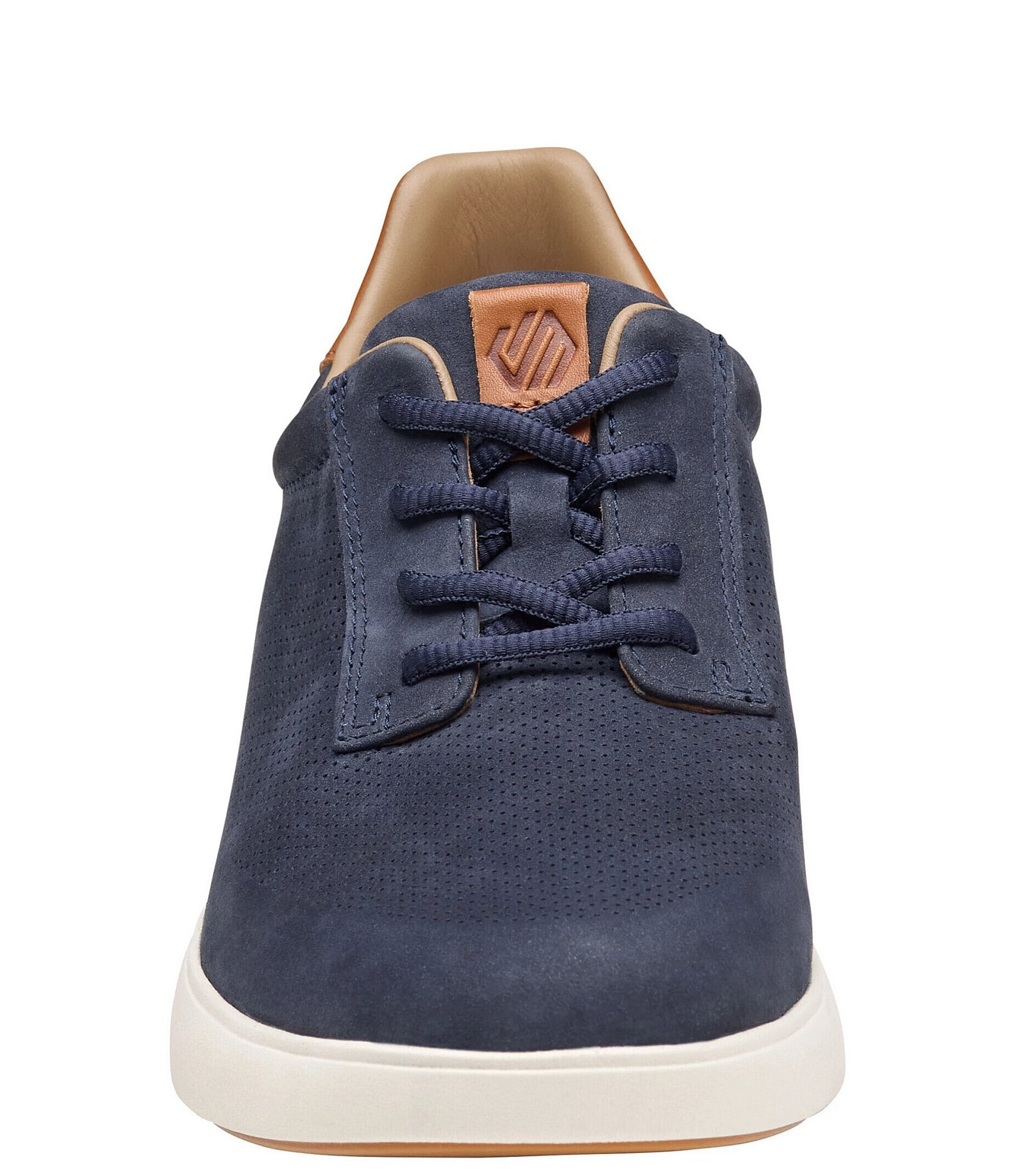 Johnston & Murphy Men's Ackerson Perforated Nubuck Sneakers