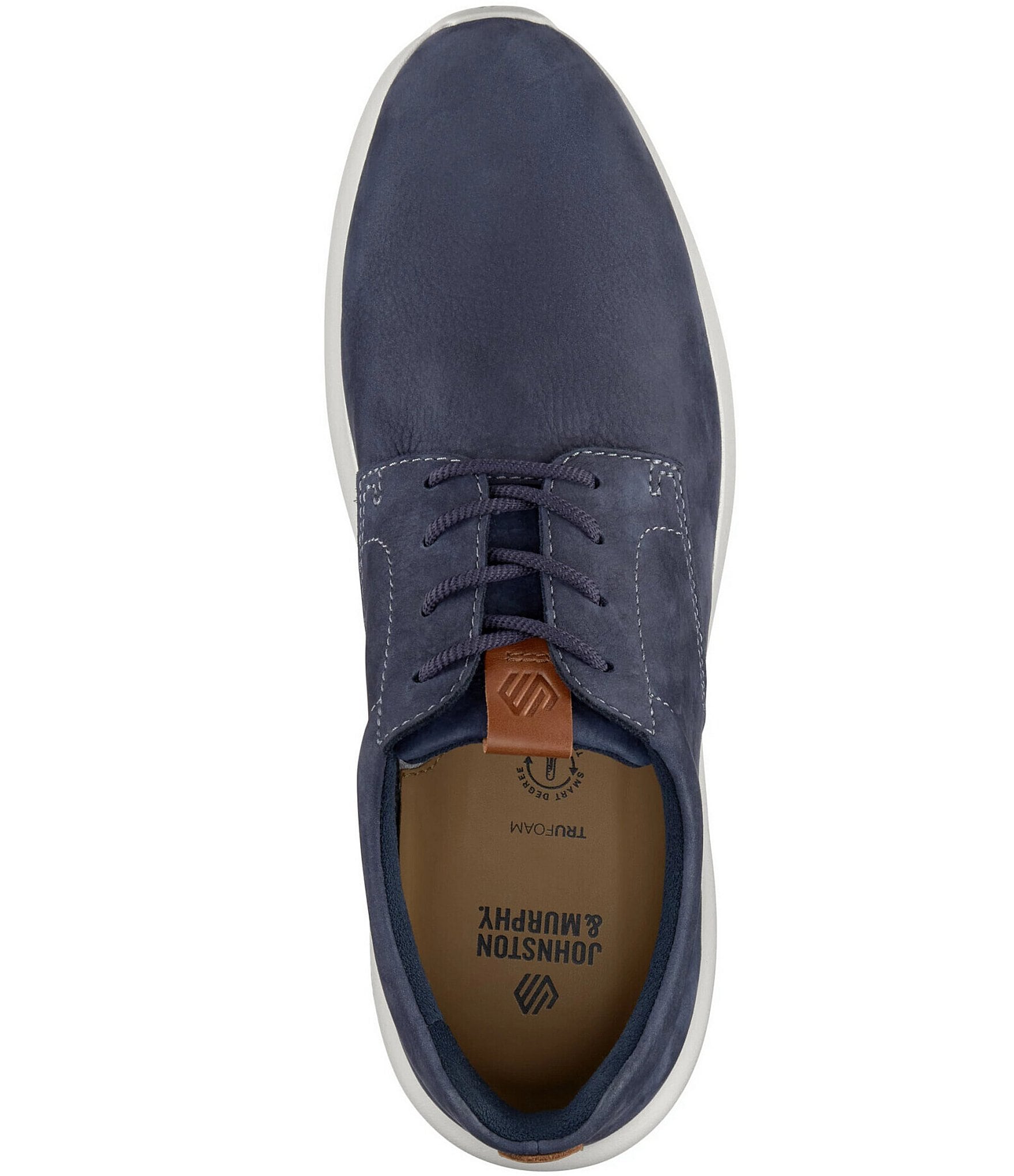 Johnston & Murphy Men's Amherst 2.0 Nubuck Plain Toe Sneakers