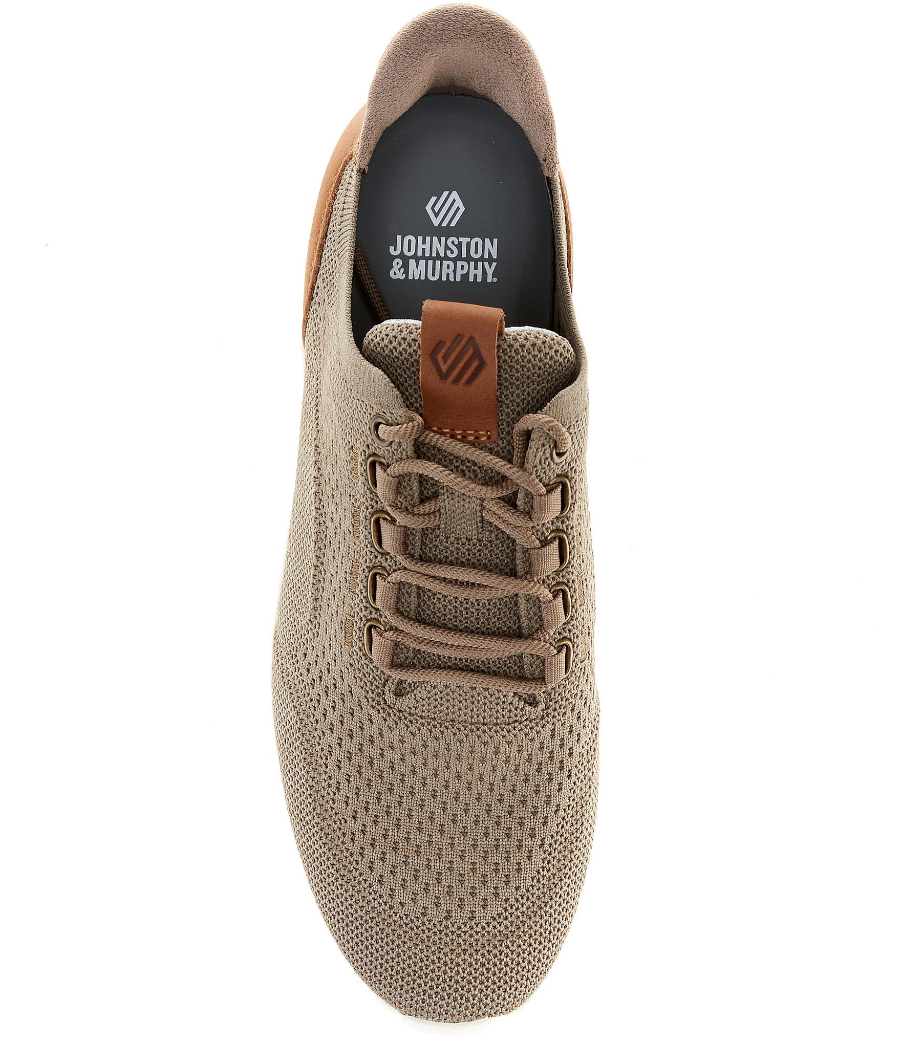 Johnston & Murphy Men's Amherst 2.0 Knit Plain Toe Sneakers