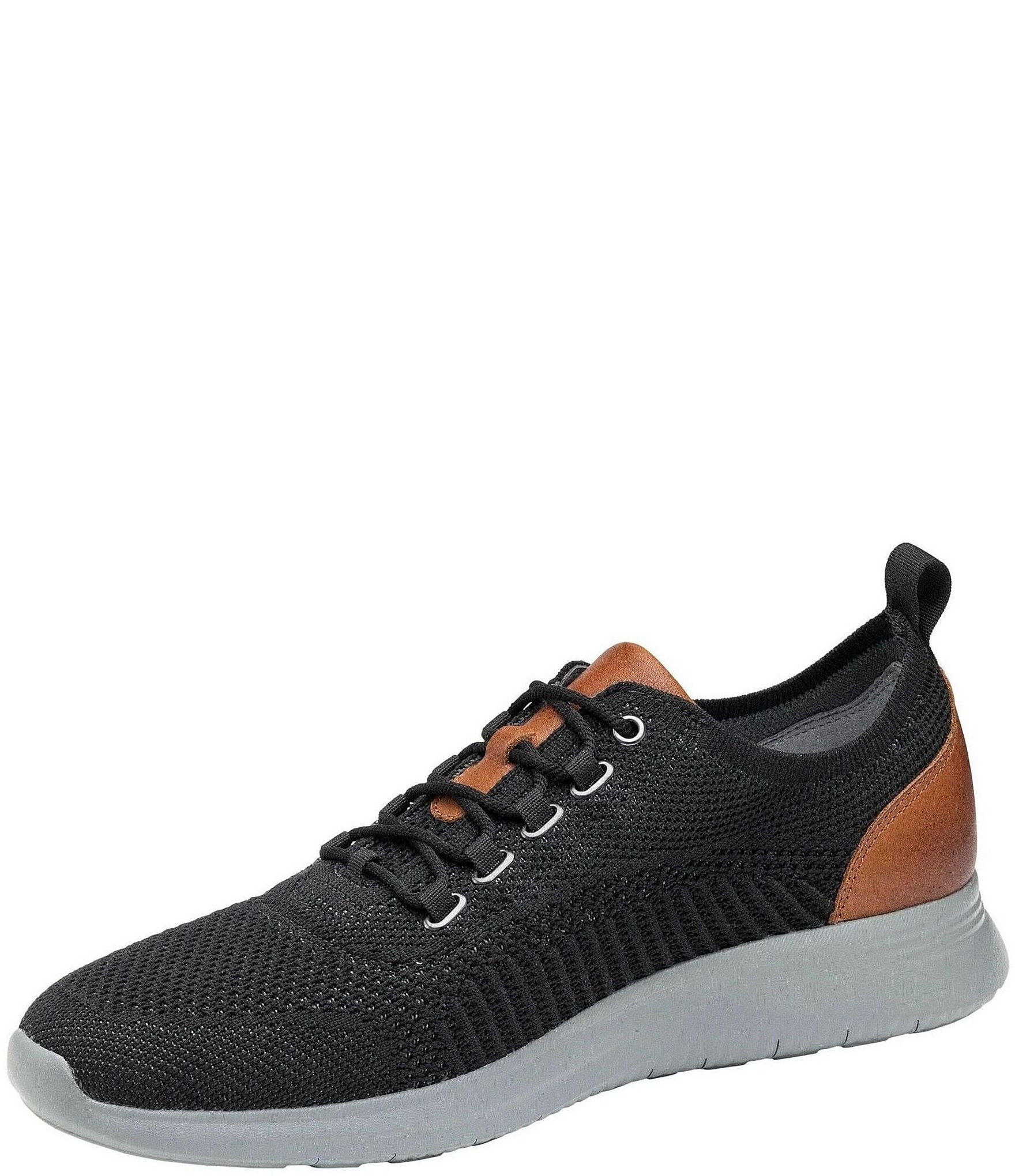 Johnston & Murphy Men's Amherst Knit U-Throat Sneakers