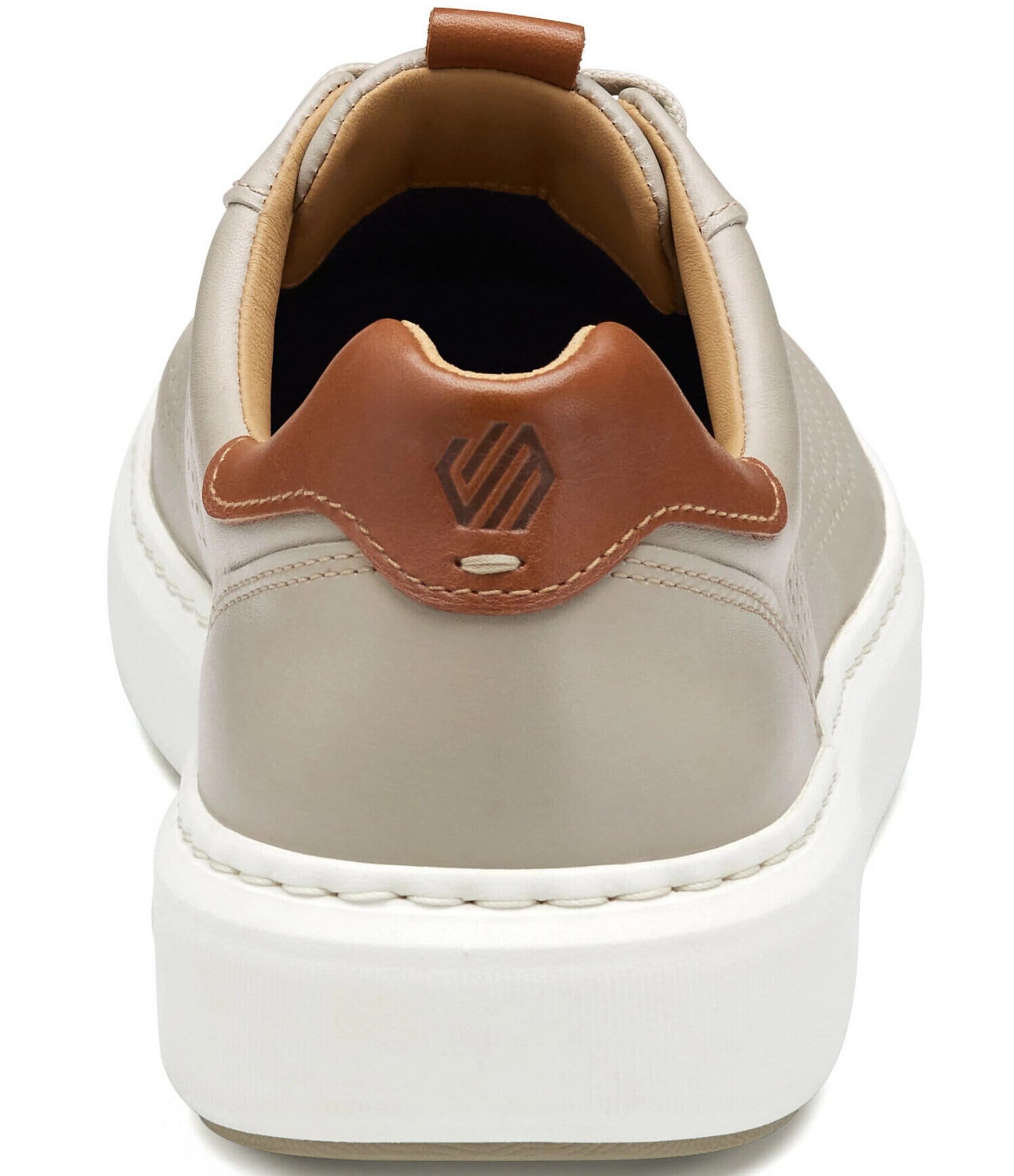 Johnston & Murphy Men's Anders Perforated Leather U-Throat Sneakers